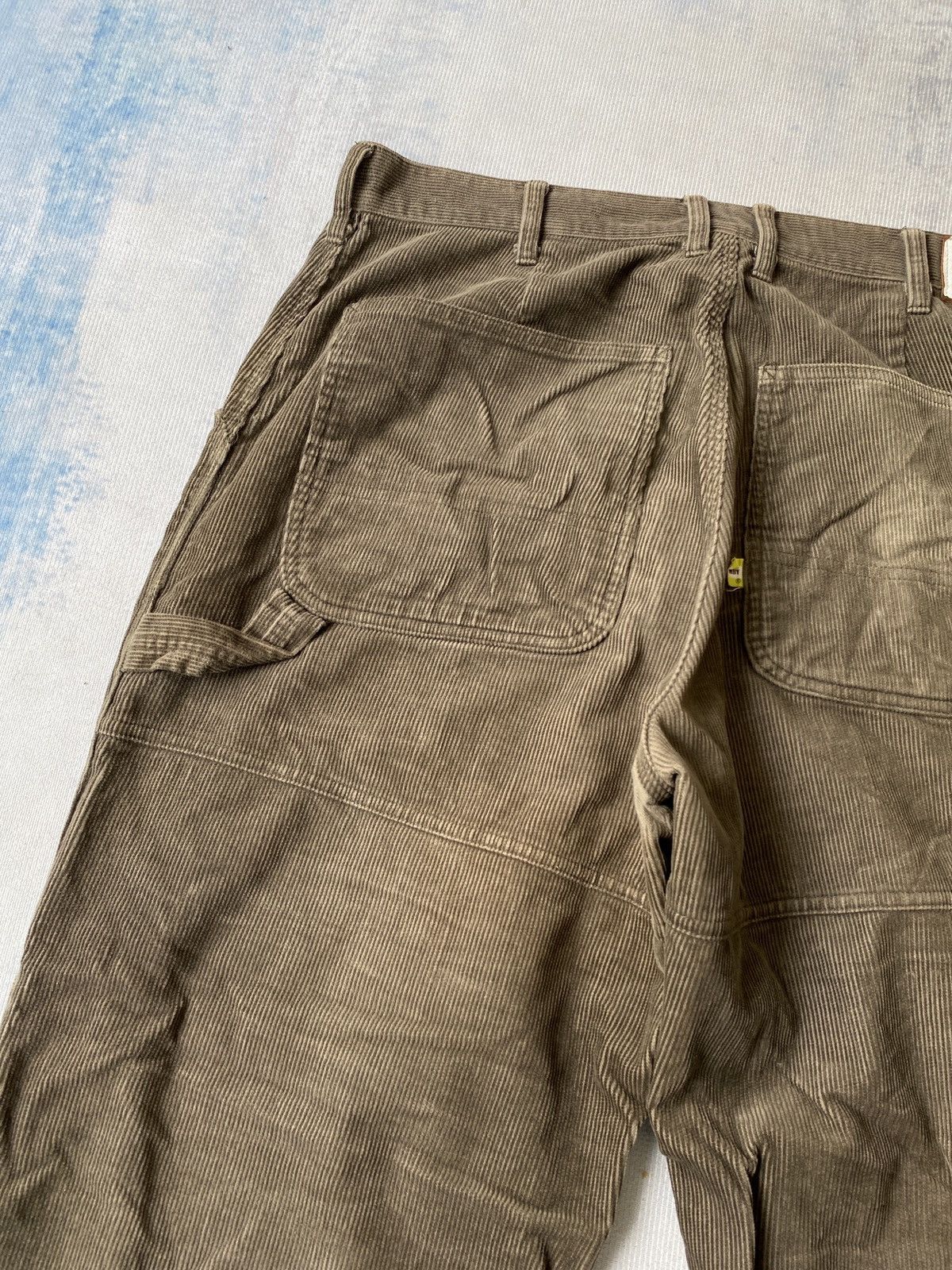 Japanese Brand MackDaddy Japan Streetwear Baggy Carpenter Corduroy Pant Size US 34 / EU 50 - 8 Thumbnail