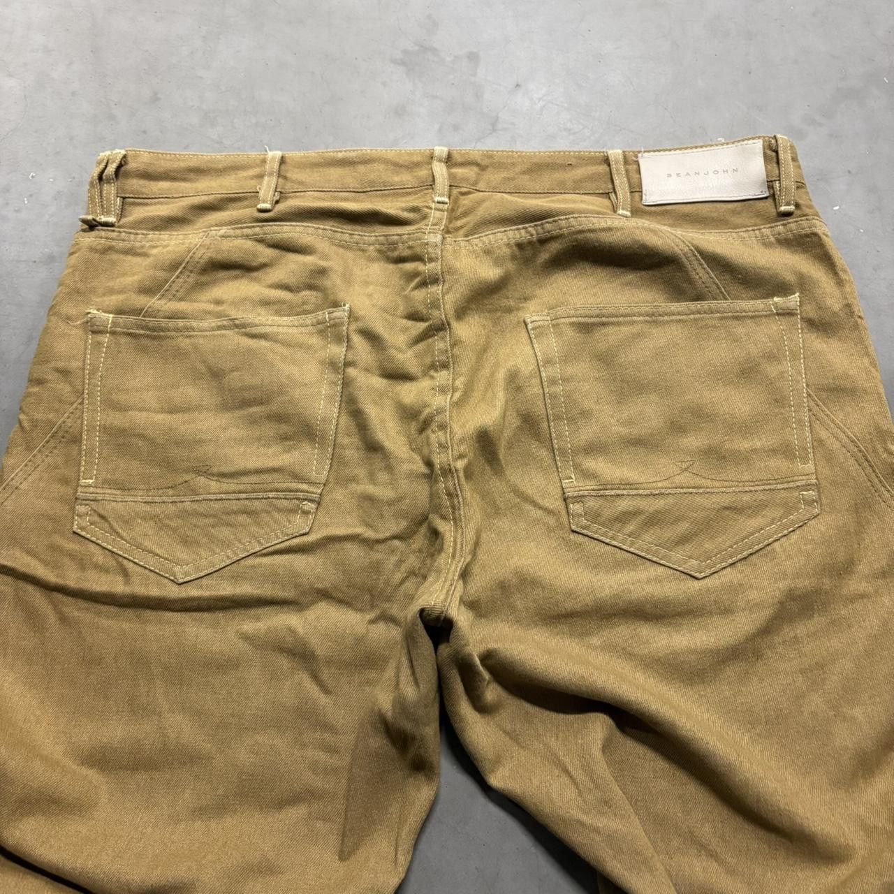 Sean John Vintage Y2K/2000s Super Baggy Wideleg Sean John Tan Denim Jeans! Size US 40 / EU 56 - 7 Thumbnail