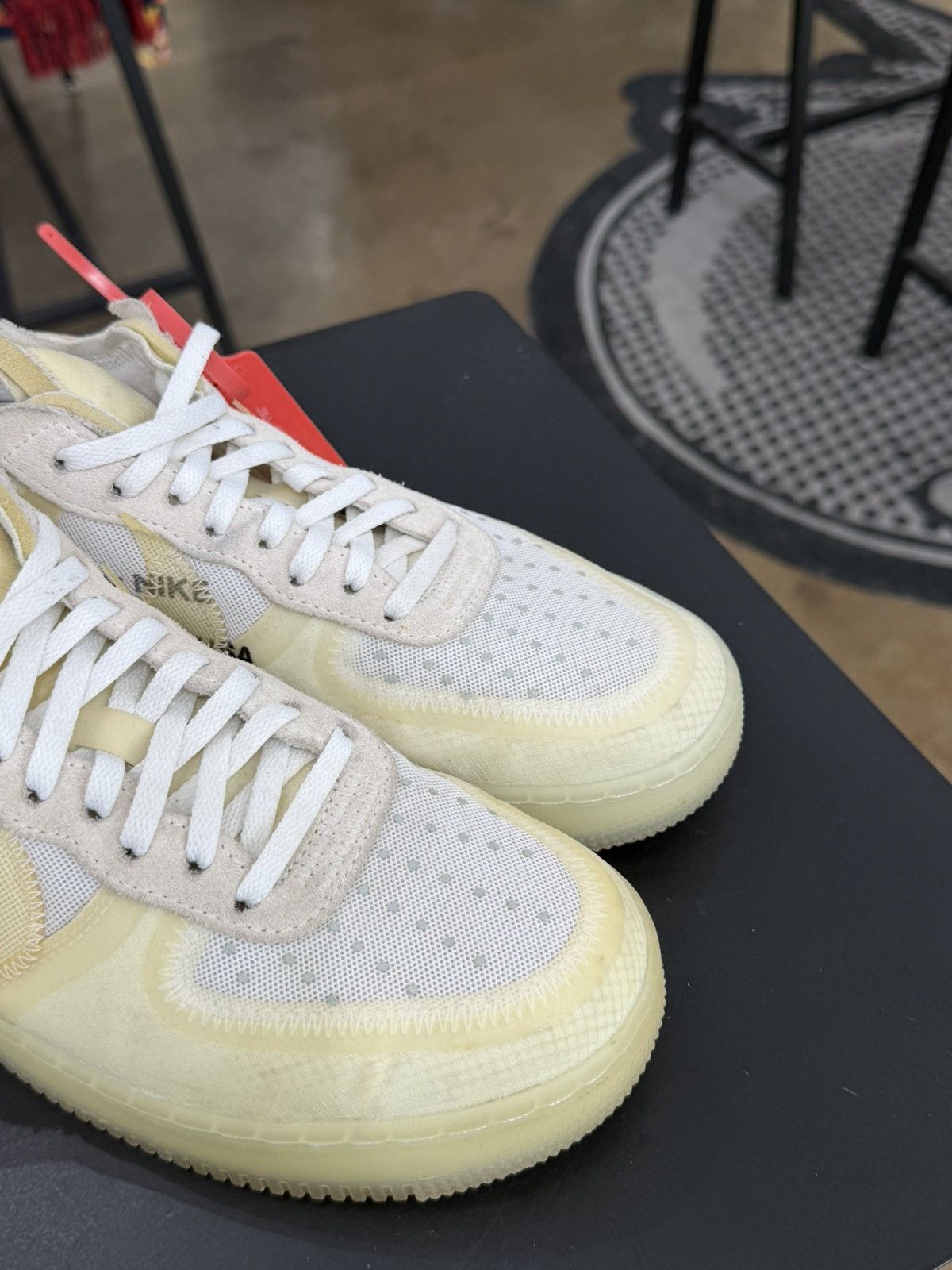 Nike × Off-White Nike Air Force 1 Low Off-White Size 8 (2017) Size US 8 / EU 41 - 8 Thumbnail