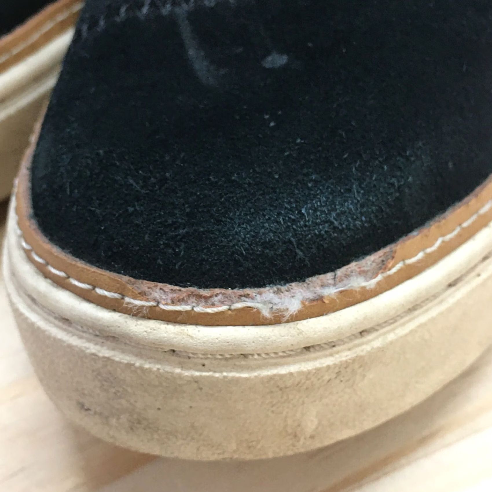 Toms TOMS Slip-On Womens Black Chukka Sneaker Paxton Water Resistant Casual Suede Size US 7 / IT 37 - 5 Thumbnail