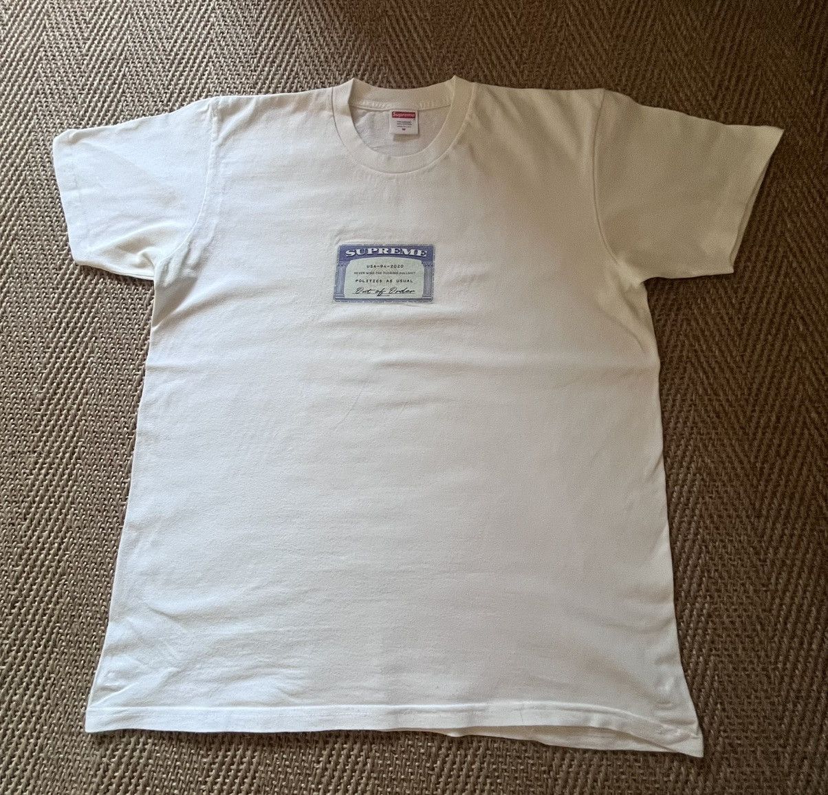 Supreme Supreme Social Tee Size US M / EU 48-50 / 2 - 1 Thumbnail