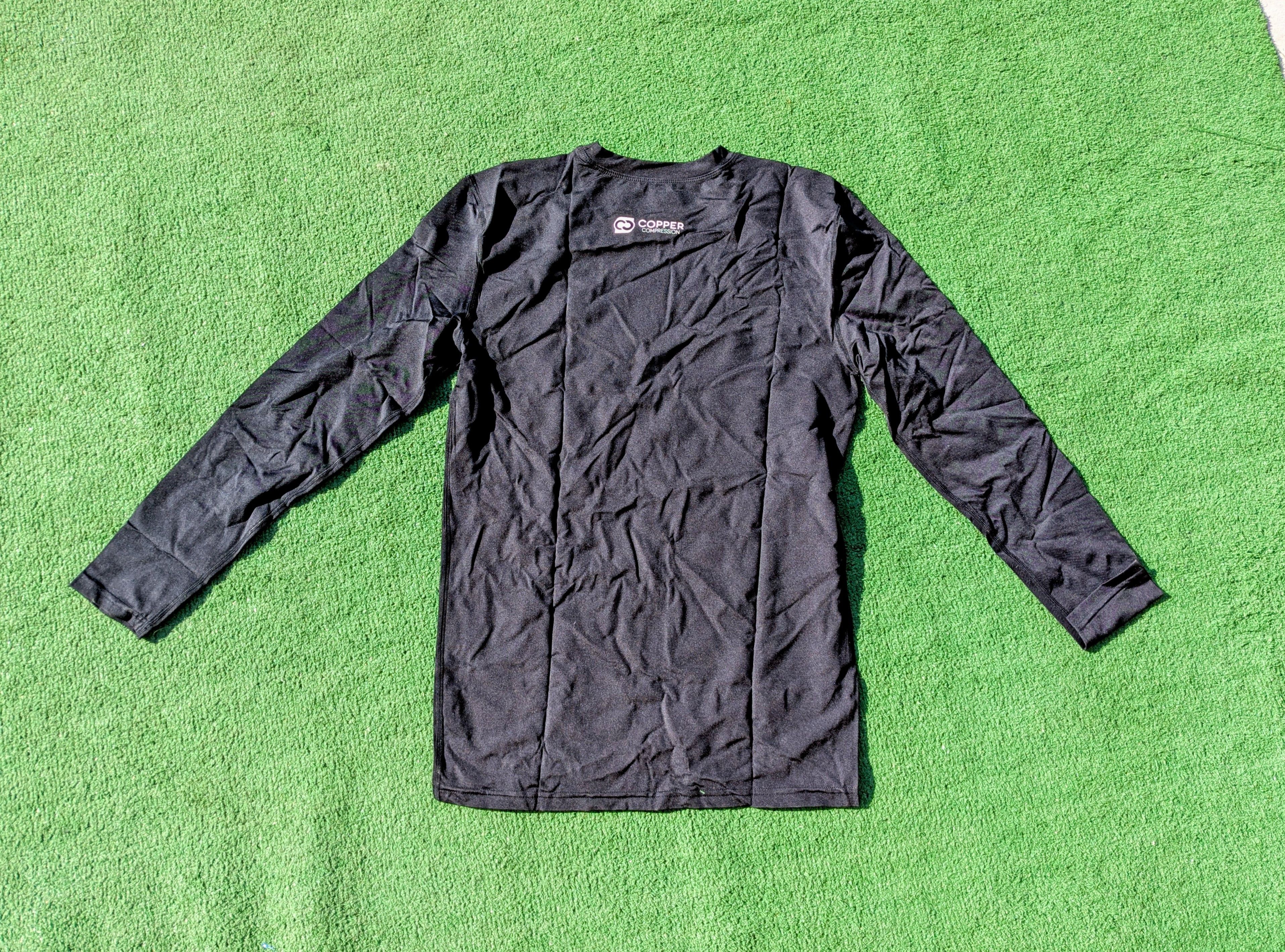 Other Men's Long Sleeve Copper Infused Compression Crew-Neck Shirt Size US M / EU 48-50 / 2 - 4 Thumbnail