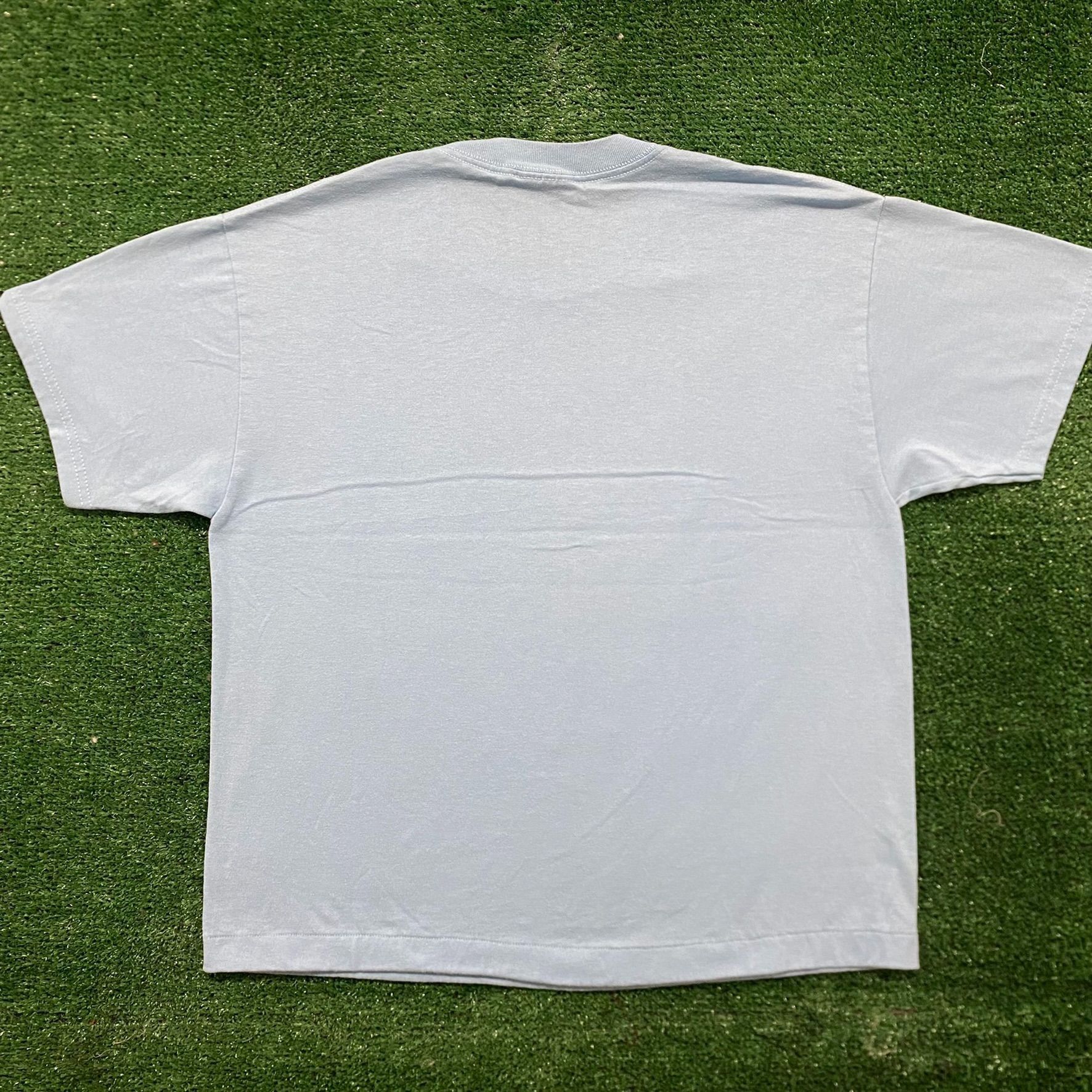 Vintage Vintage 90s Wolf Native American T-Shirt Single Stitch Natur Size US M / EU 48-50 / 2 - 4 Thumbnail