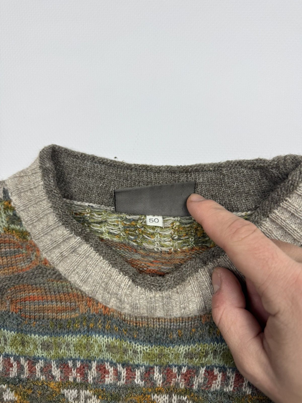 Japanese Brand Vintage Y2k Baggy Crewneck Sweater Size US M / EU 48-50 / 2 - 5 Thumbnail