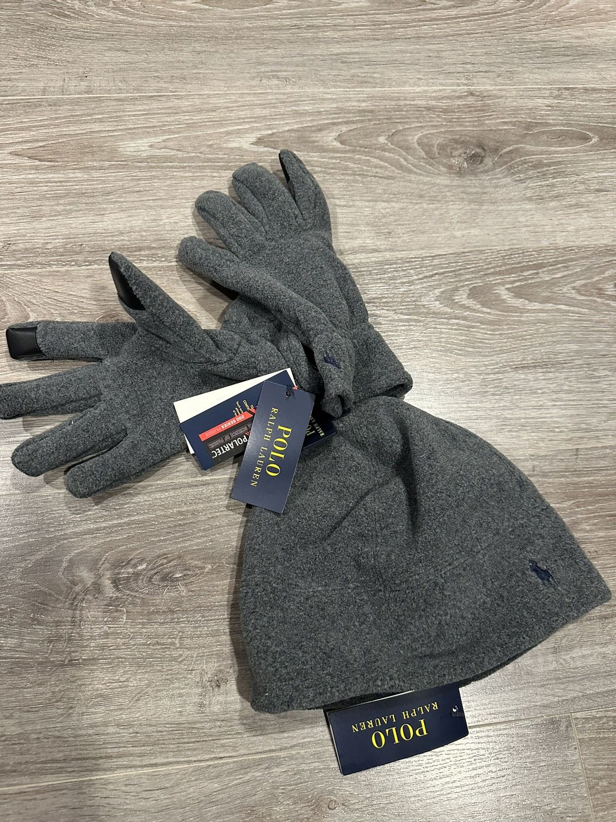 Polo Ralph Lauren Hat Gloves set NWT