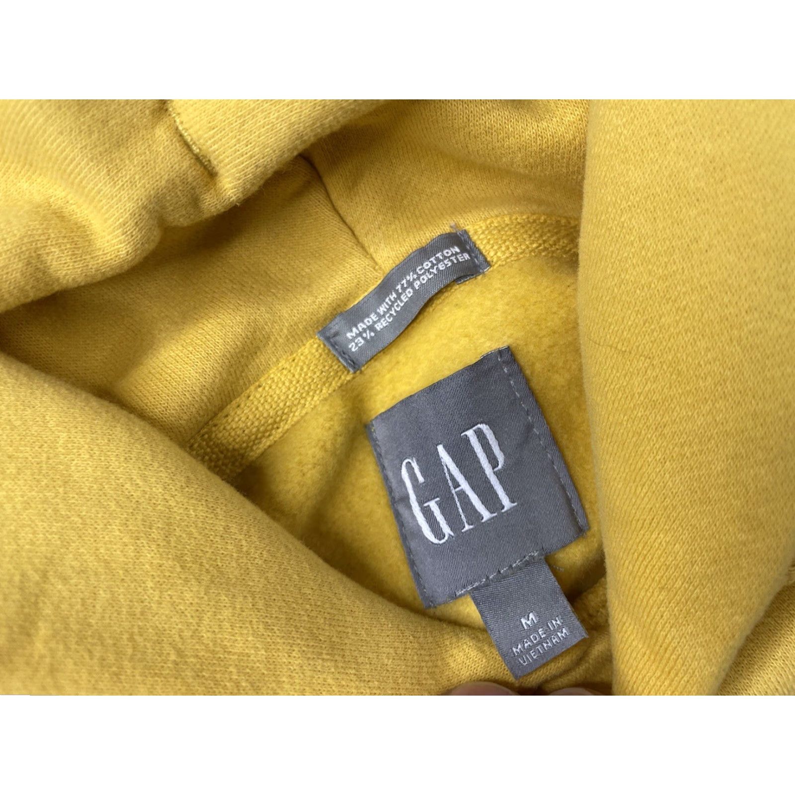 Gap Dapper Dan X Gap Hoodie Sweatshirt Limited Edition Size M Yellow Men Pullover Size US M / EU 48-50 / 2 - 4 Thumbnail
