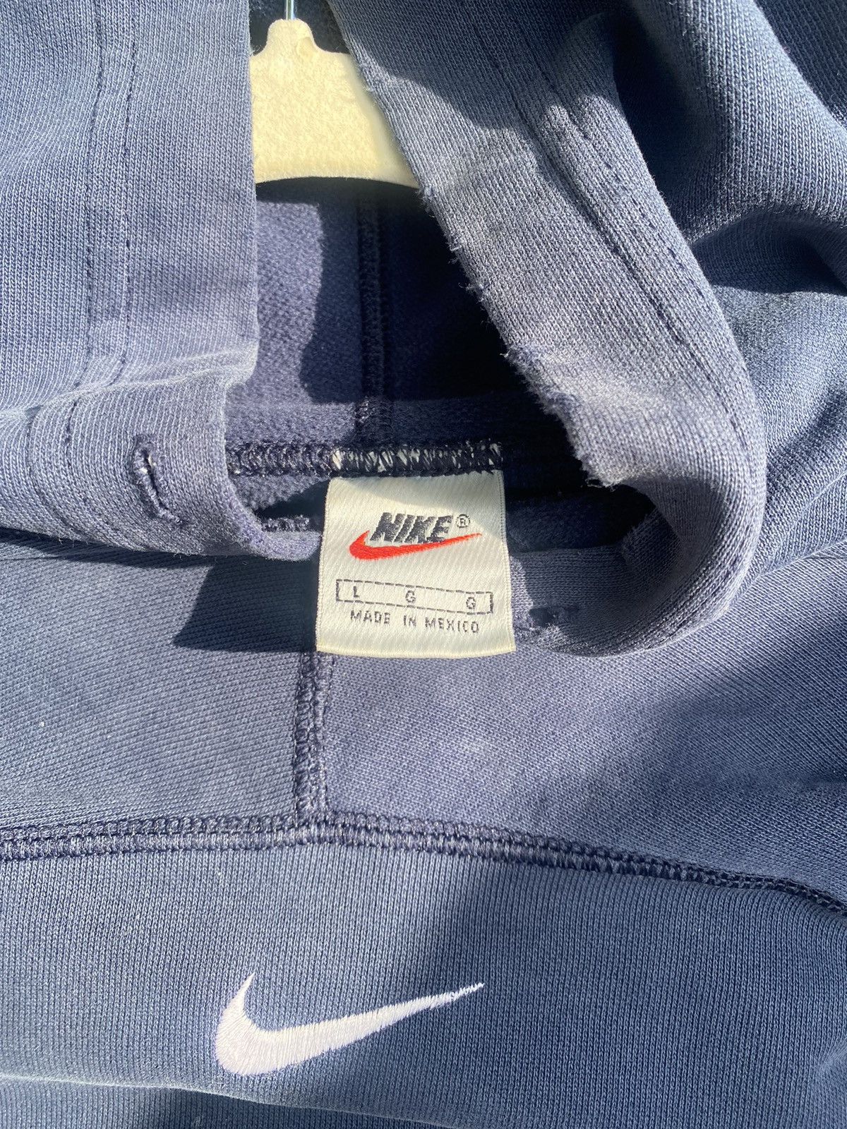 Nike × Vintage VINTAGE x NIKE DISTRESSED COPPED PULLOVER Size US L / EU 52-54 / 3 - 8 Thumbnail