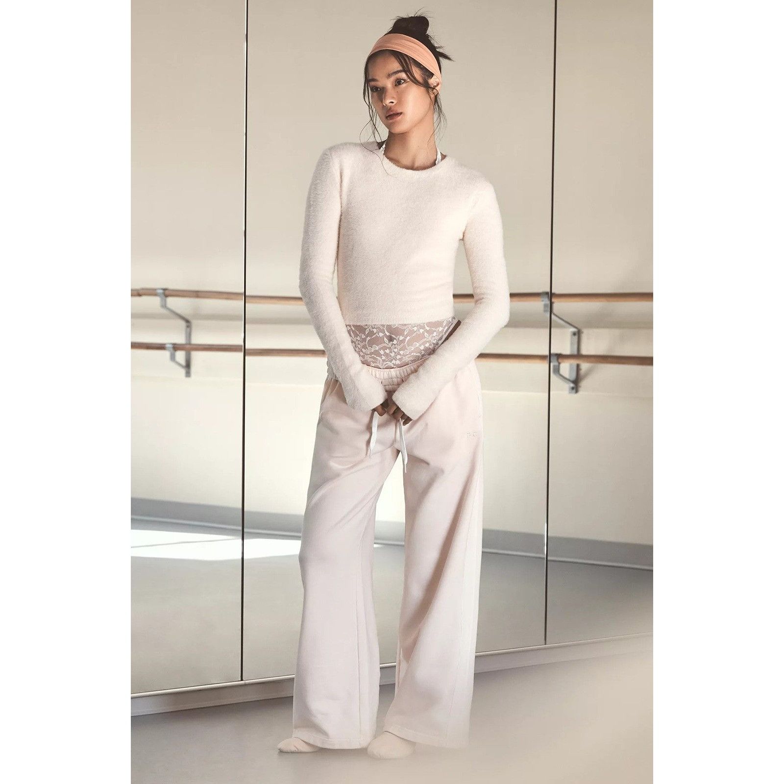 P.E Nation P.E Nation Adventurer Trackpant Organic Cotton Wide Leg Blus Size 32" / US 10 / IT 46 - 3 Thumbnail