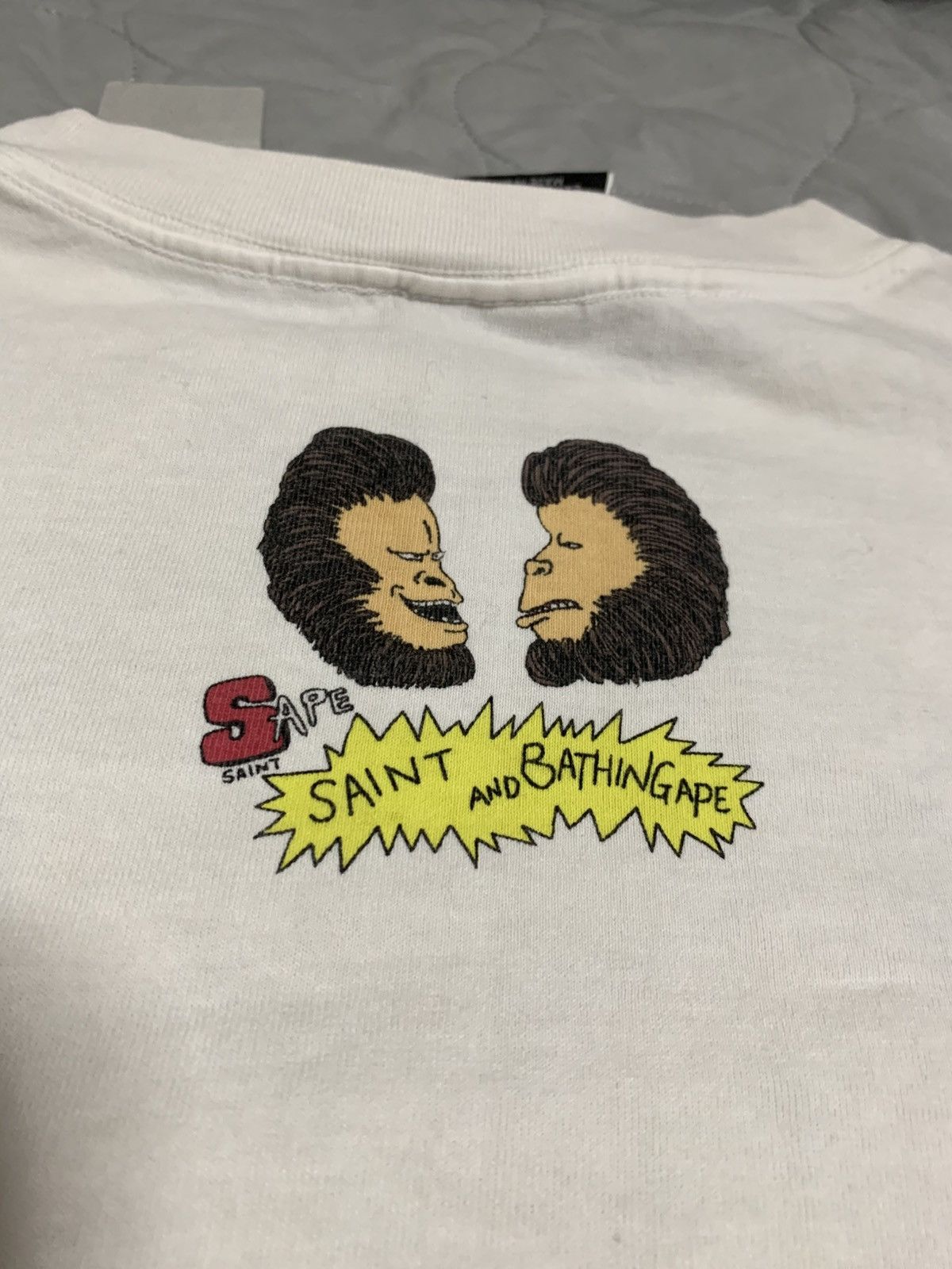 Bape × Saint Michael Bape x Saint Michael Beavis & Butthead Tee Size US L / EU 52-54 / 3 - 9 Thumbnail