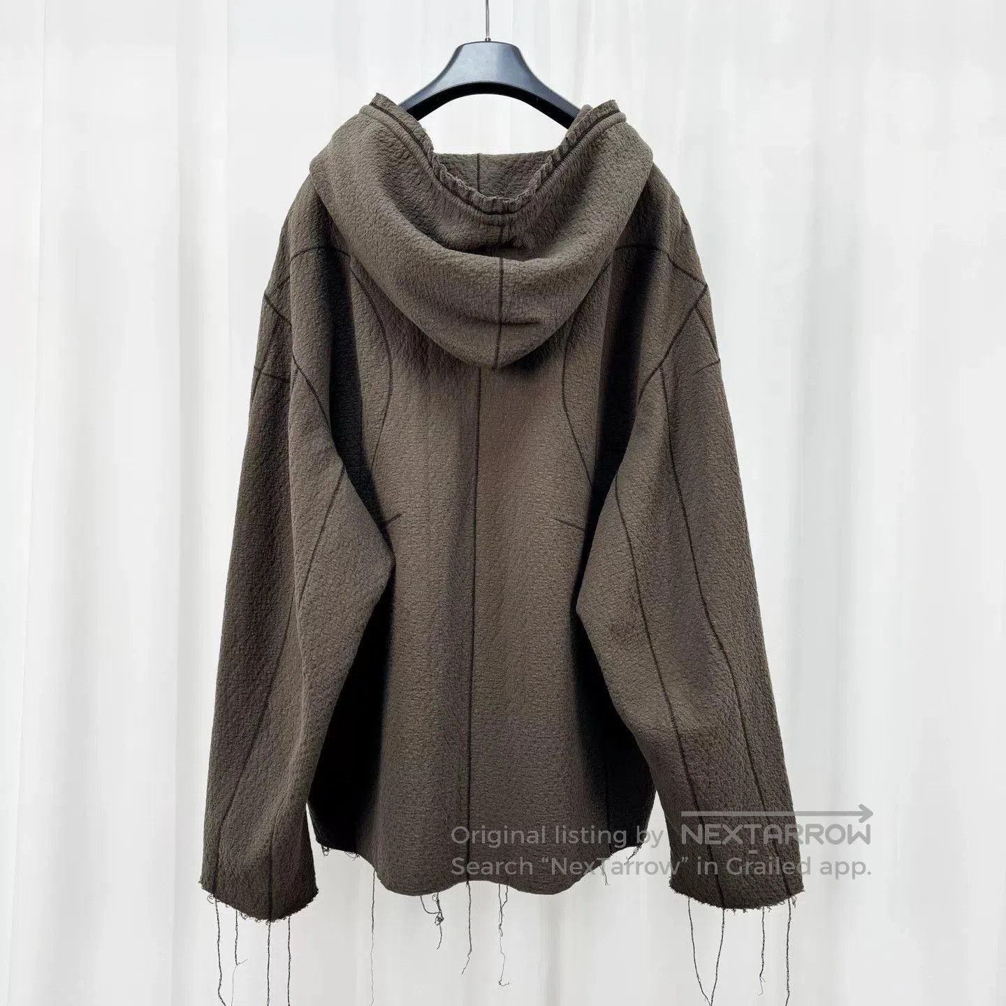TAIKAN Peng Tai Handcrafted Plant Dyed Hoodie. Size L / US 10 / IT 46 - 2 Thumbnail