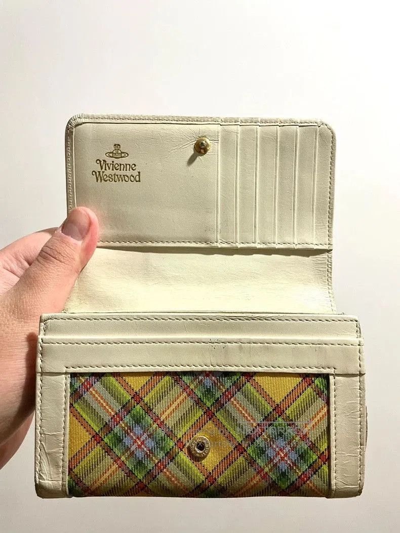 Vivienne Westwood Vivienne Westwood Plaid Wallet . Size ONE SIZE - 3 Thumbnail