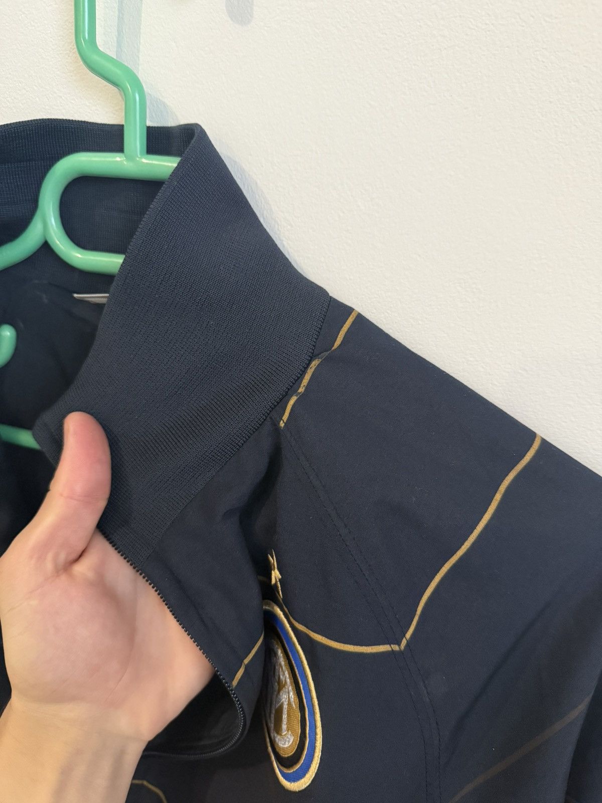 Nike Nike Inter Milan Navy Gold Track Jacket – Vintage Size US S / EU 44-46 / 1 - 10 Thumbnail