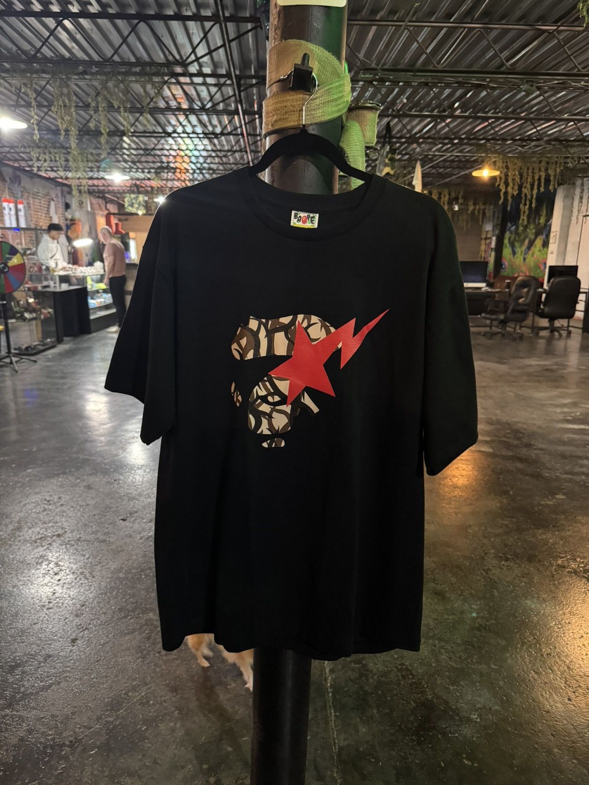 Bape Bape TRIAL CAMO APE FACE STA TEE MENS Size US XXL / EU 58 / 5 - 1 Thumbnail