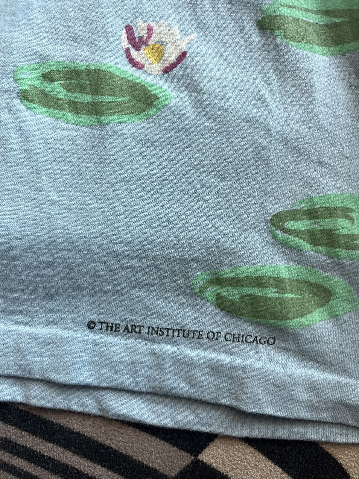 Arts & Science Vintage Water Lilies (aop) 90’s by Claude Monet Tshirt Size US L / EU 52-54 / 3 - 6 Thumbnail