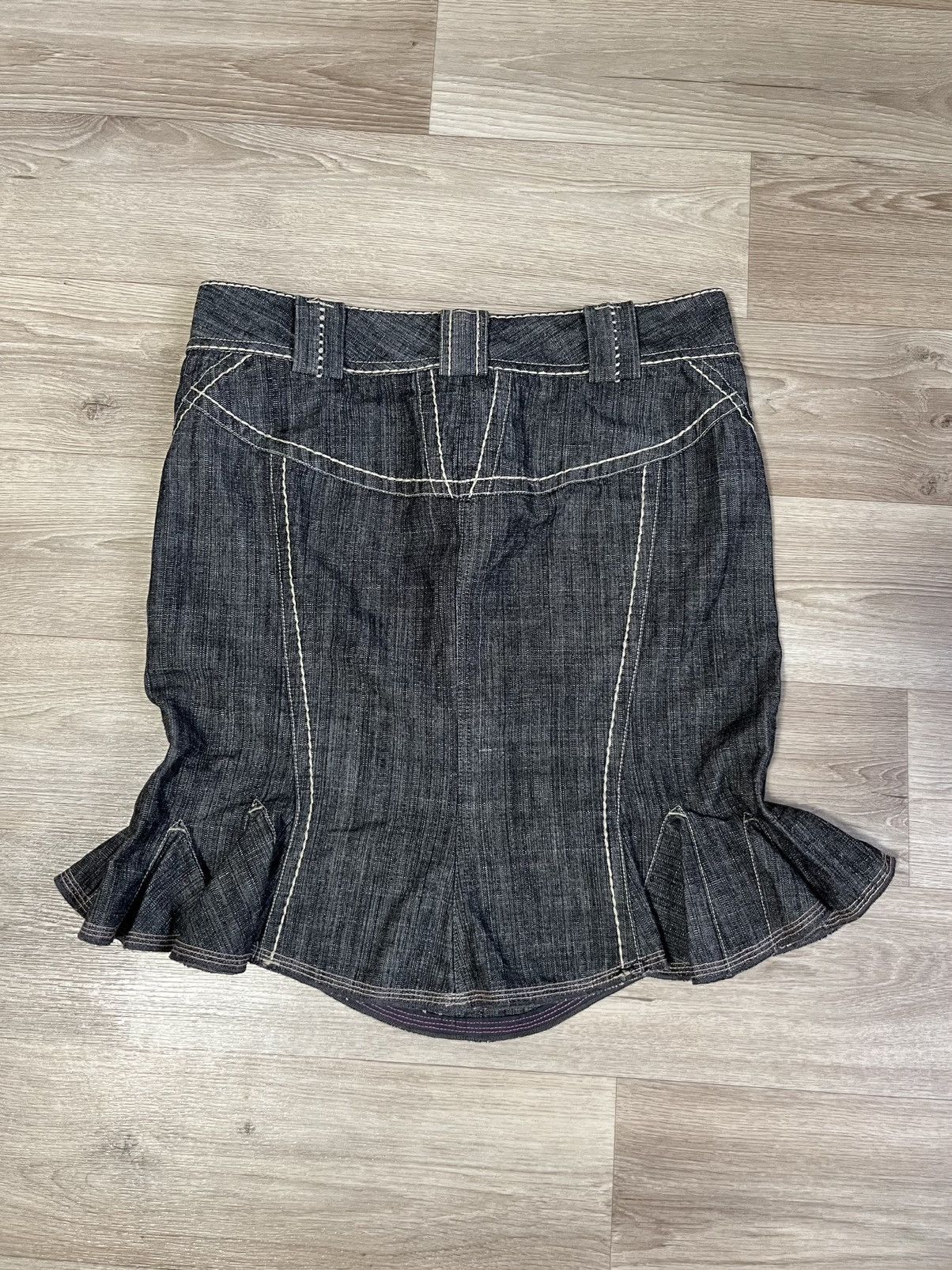 Marithe + Francois Girbaud Le Jean De Marithe Francois Girbaud Vintage Women’s Skirt Size 30" / US 8 / IT 44 - 5 Thumbnail