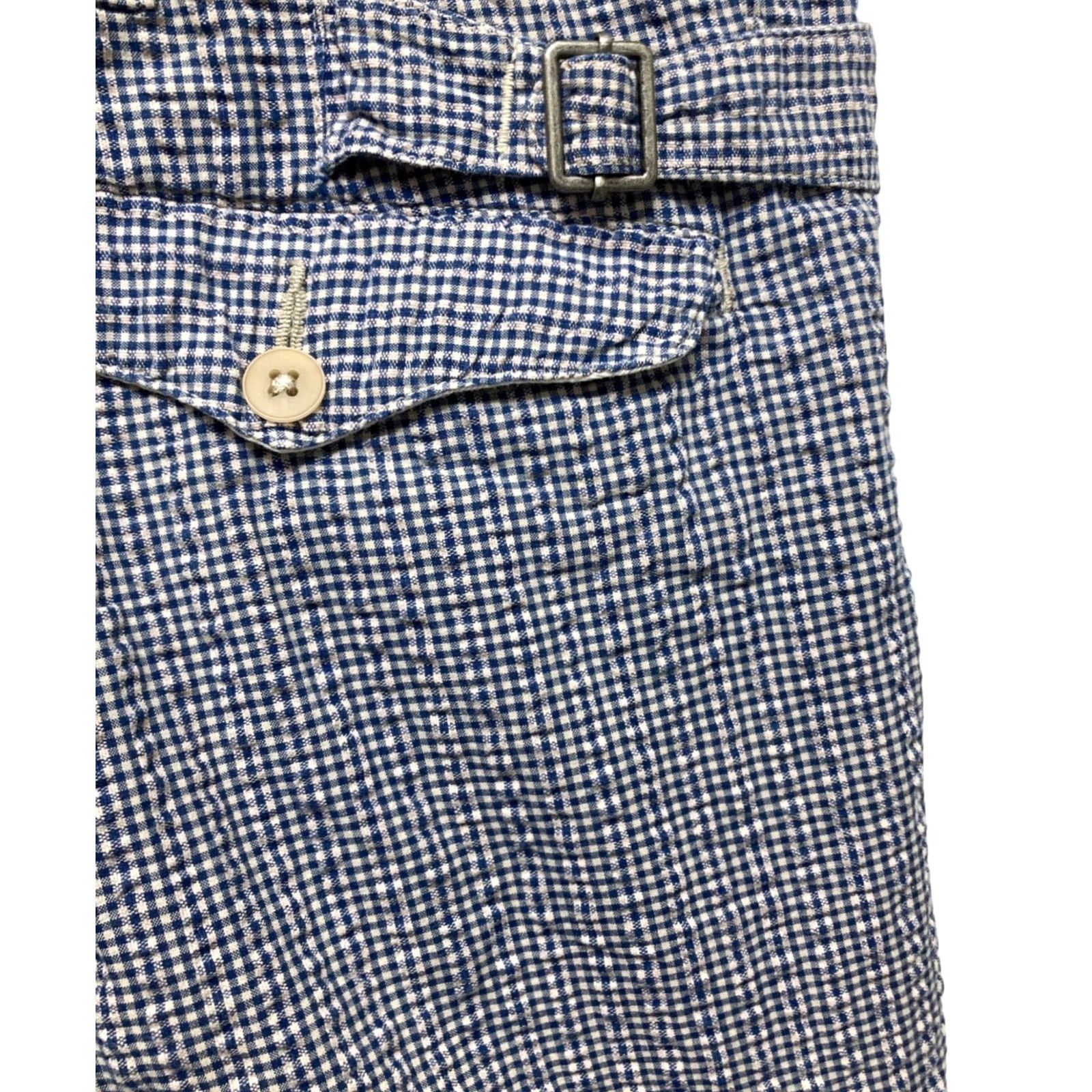 Ralph Lauren RRL Ralph Lauren Gingham Check Seersucker Pants Size 40 Men Size US 40 / EU 56 - 7 Thumbnail