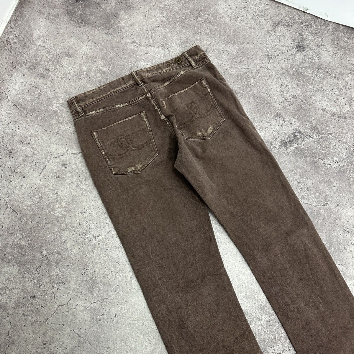 Vintage Vintage 90s Seven 7 Distressed Los Angeles jeans Kurt y2k og Size US 32 / EU 48 - 6 Thumbnail