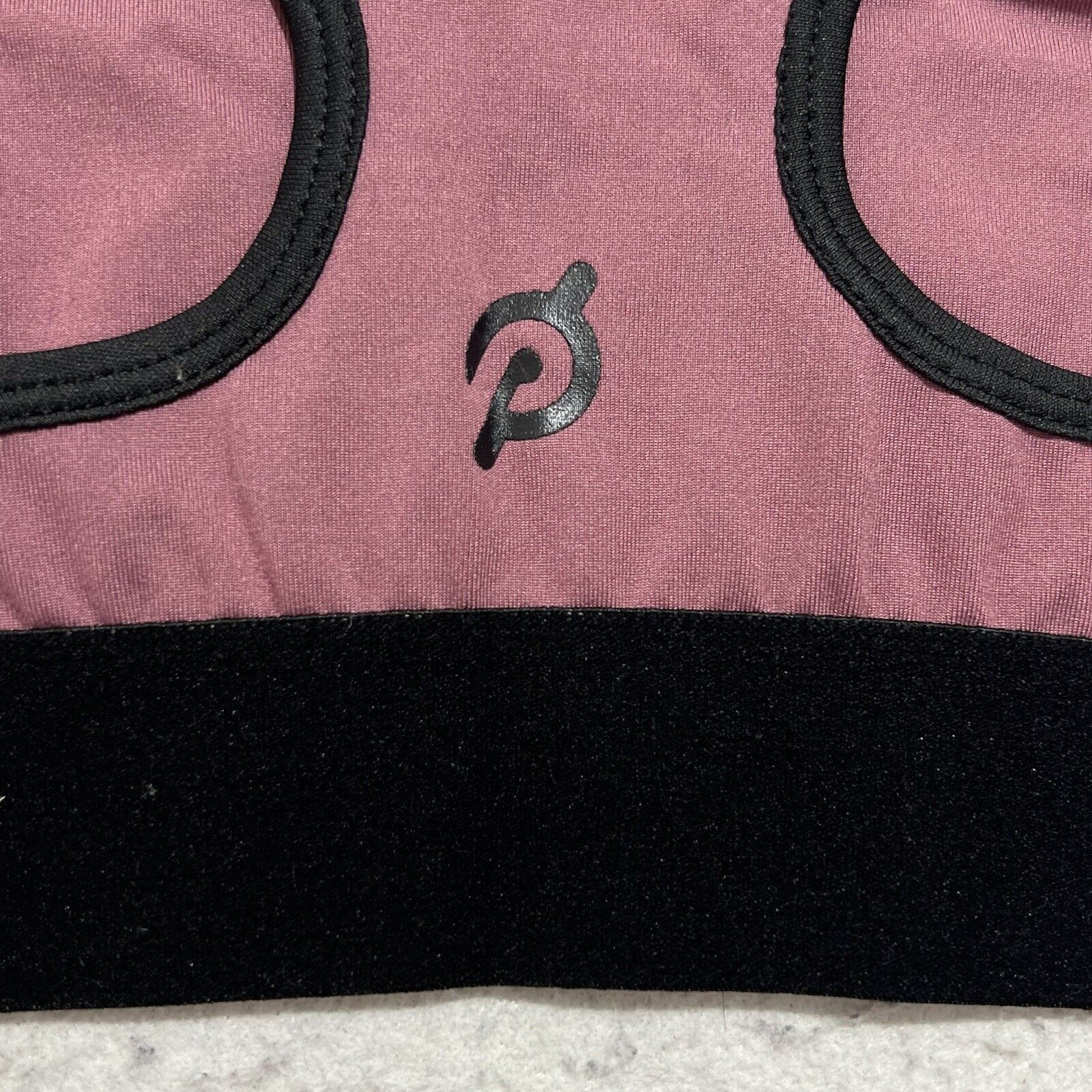 Other Peloton Racerback Sports Bra Mauve Stretch Logo Sportswear Size ONE SIZE - 10 Thumbnail