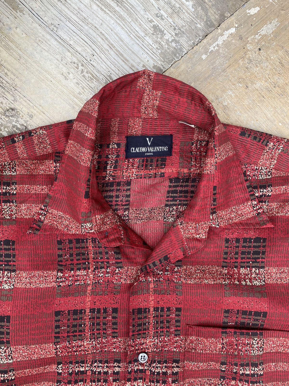 Valentino Vintage Claudio Valentino Paris Shirt Size US L / EU 52-54 / 3 - 3 Thumbnail