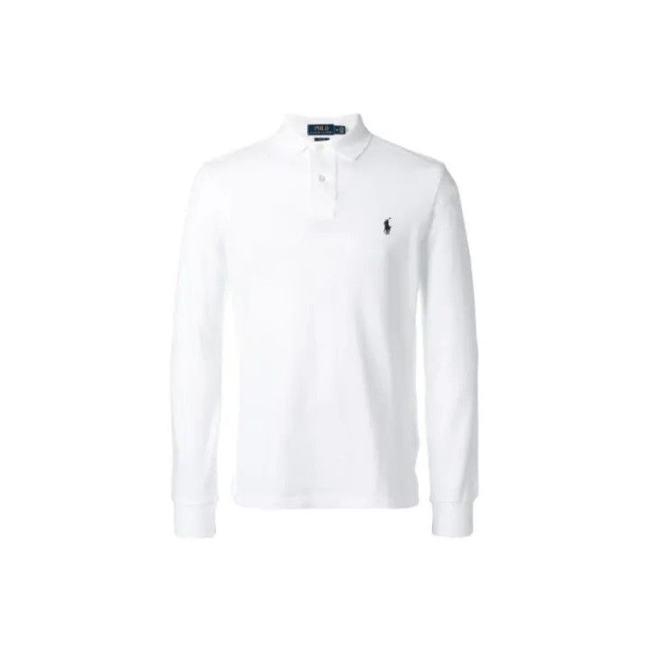 Polo Ralph Lauren Polo Ralph Lauren Logo Embroidered Long-Sleeve Polo Size US XL / EU 56 / 4 - 1 Thumbnail