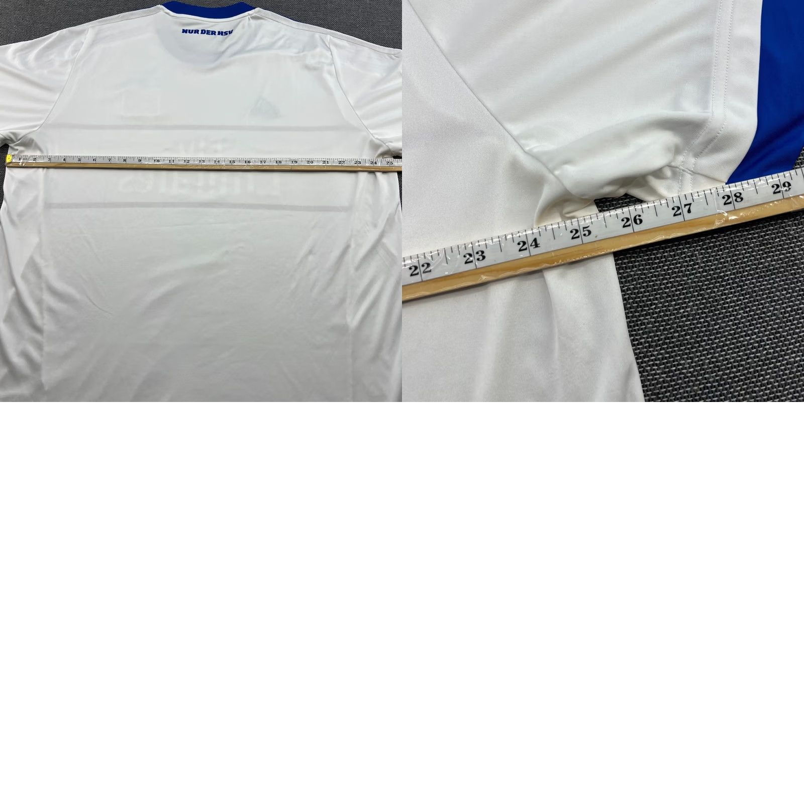 Adidas adidas SV Hamburg 2015 2016 Home Mens Football Jersey Shirt XL White Short Sleeve Pullover Moisture Wicking Quick Dry Football Jersey Mens Shirt Size US XL / EU 56 / 4 - 9 Thumbnail