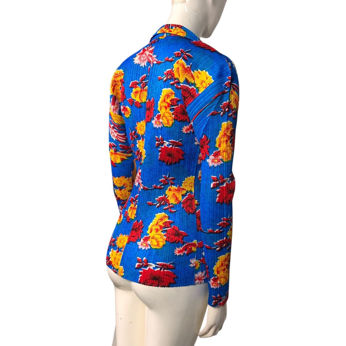 Issey Miyake 🔥VINTAGE PLEATS PLEASE ISSEY MIYAKE BUTTON UPS FLORAL DESIGN Size M / US 6-8 / IT 42-44 - 11 Thumbnail