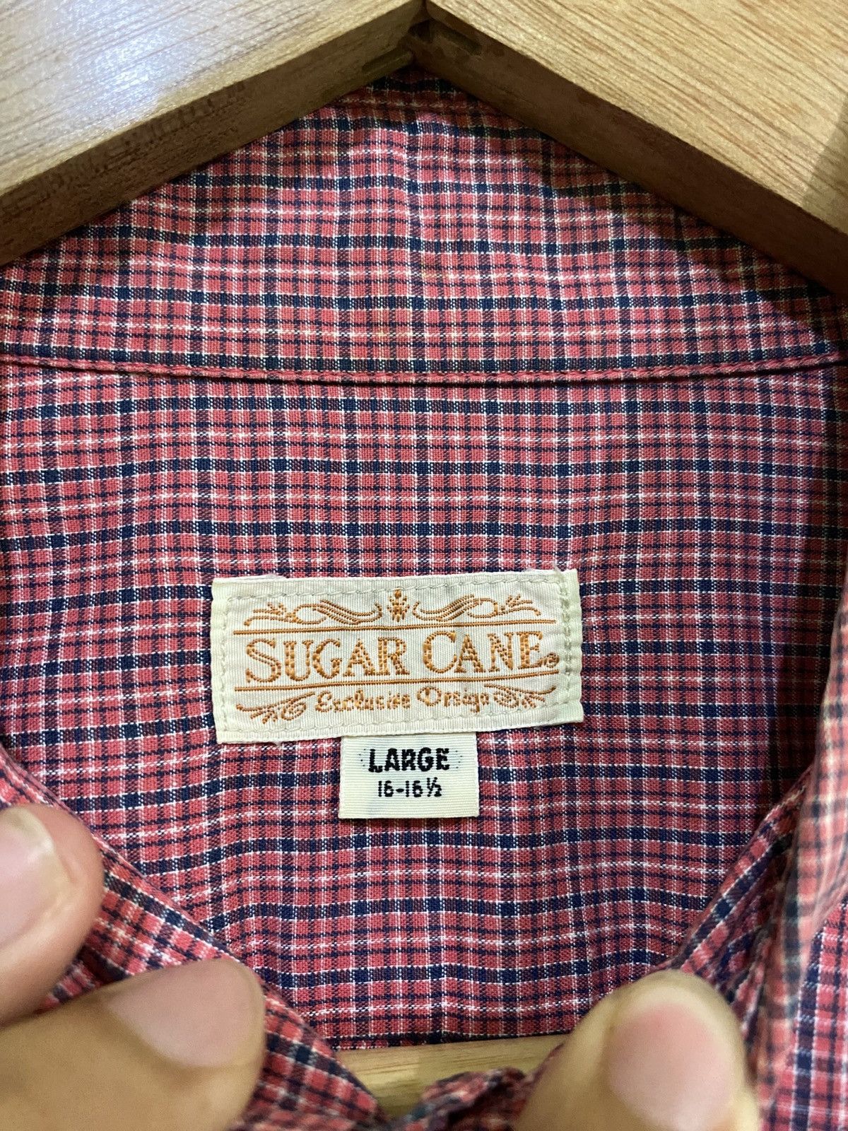 Sugar Cane Sugar Cane Toyo Enterprise Checkered Shirt Size US L / EU 52-54 / 3 - 3 Thumbnail