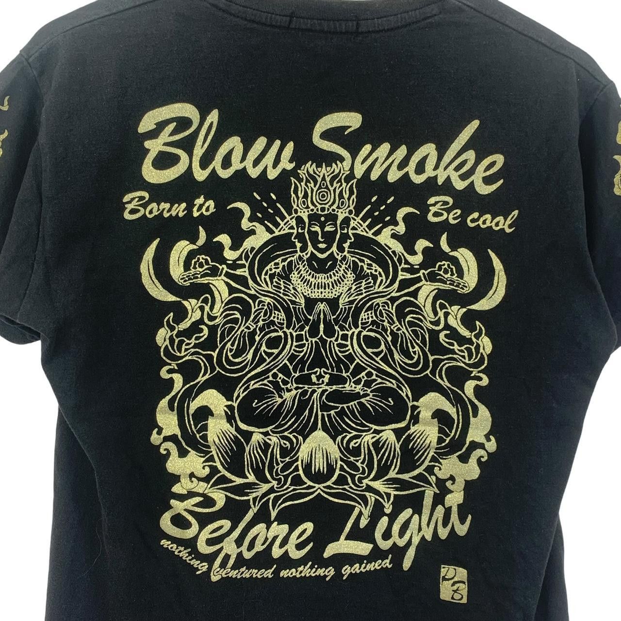 Other BLOW SMOKE BEFORE LIGHT Graffiti Goddess Tee Shirt Size US L / EU 52-54 / 3 - 6 Thumbnail