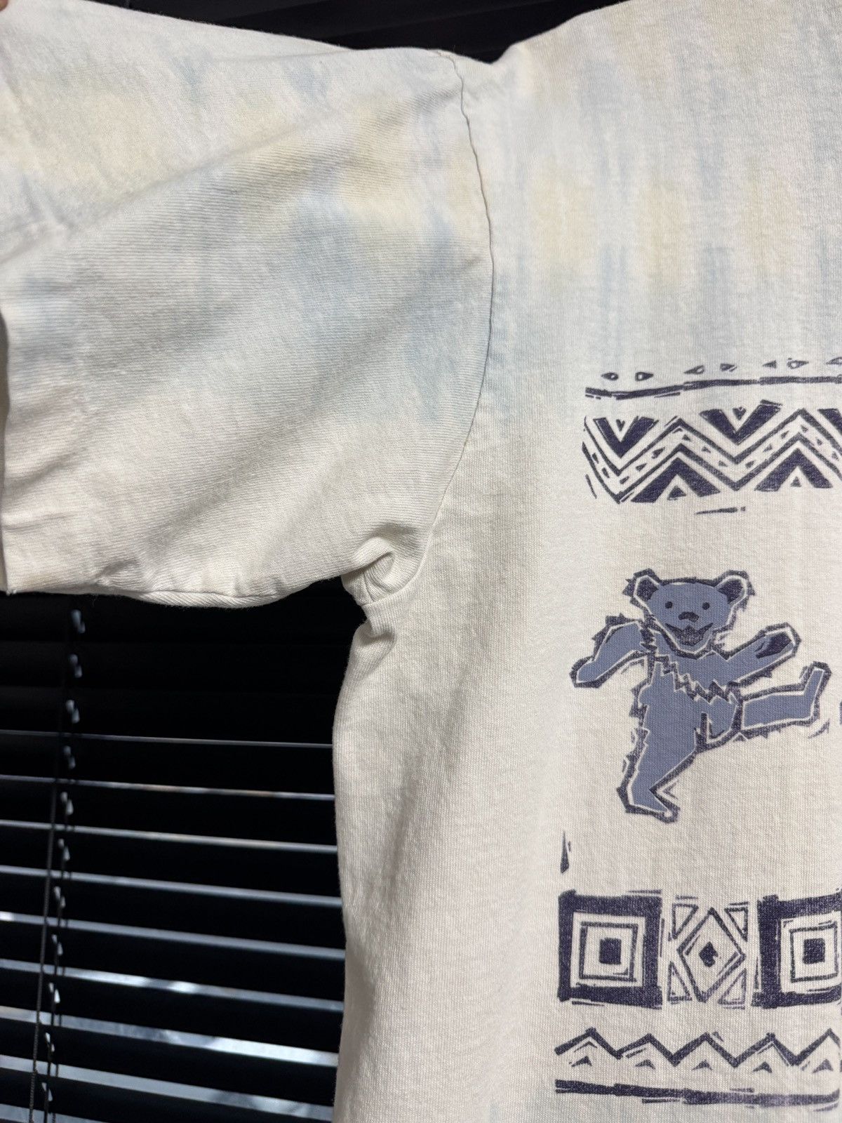 Vintage Vintage 90s Grateful Dead 'Dancing bears' Tie Dye Shirt Size US L / EU 52-54 / 3 - 6 Thumbnail