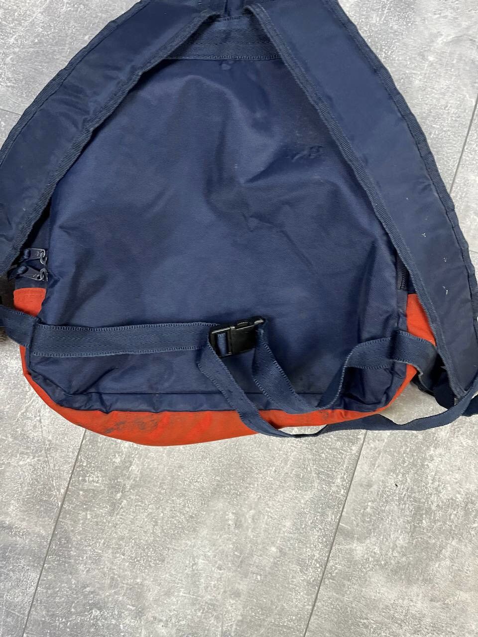 Vintage Vintage Nike overprint logo y2k nylon big backpack Size ONE SIZE - 15 Thumbnail