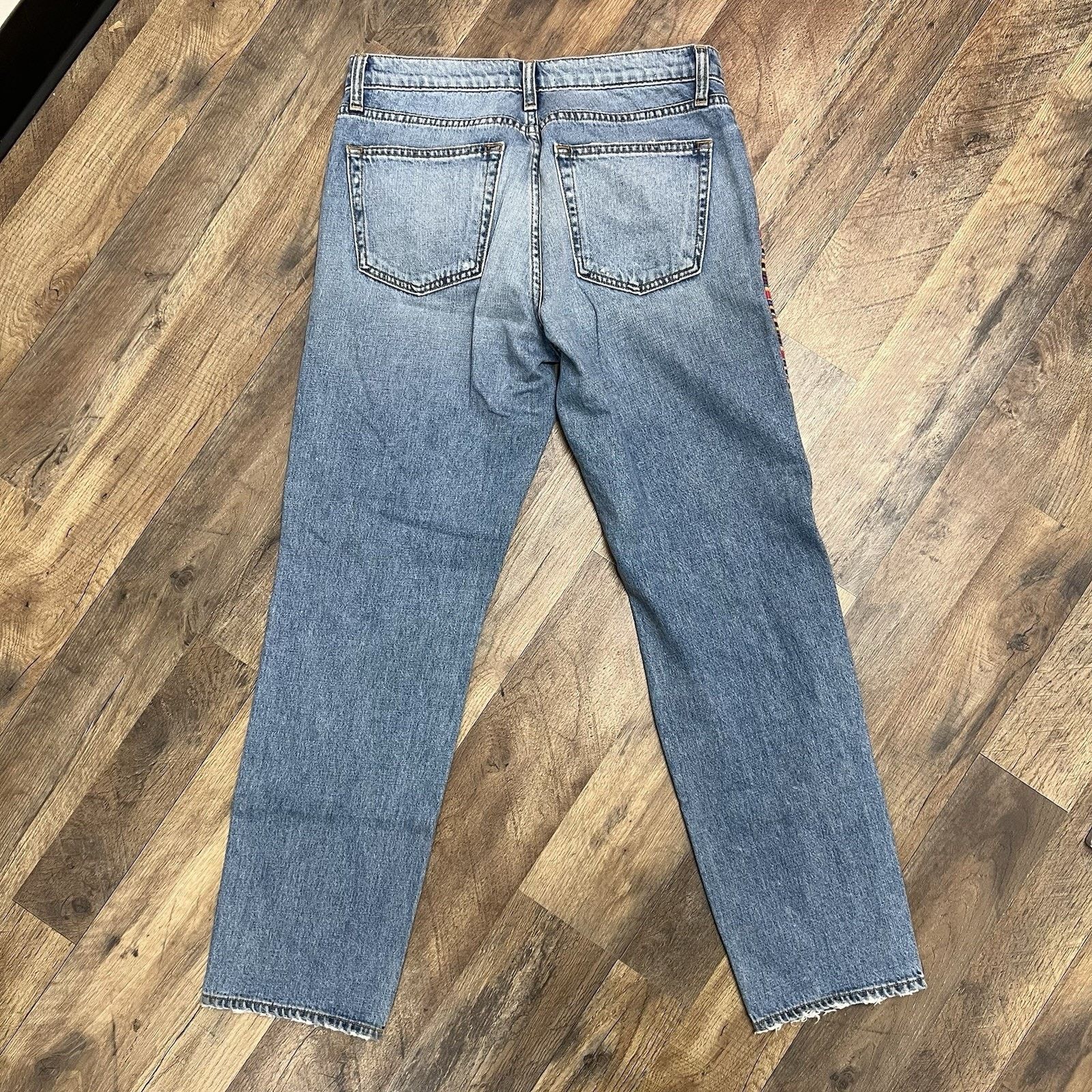 Ramy Brook Ramy Brook Sz 26 Rosie Boyfriend Cropped Jean Mid-Rise Size 26" / US 2 / IT 38 - 6 Thumbnail