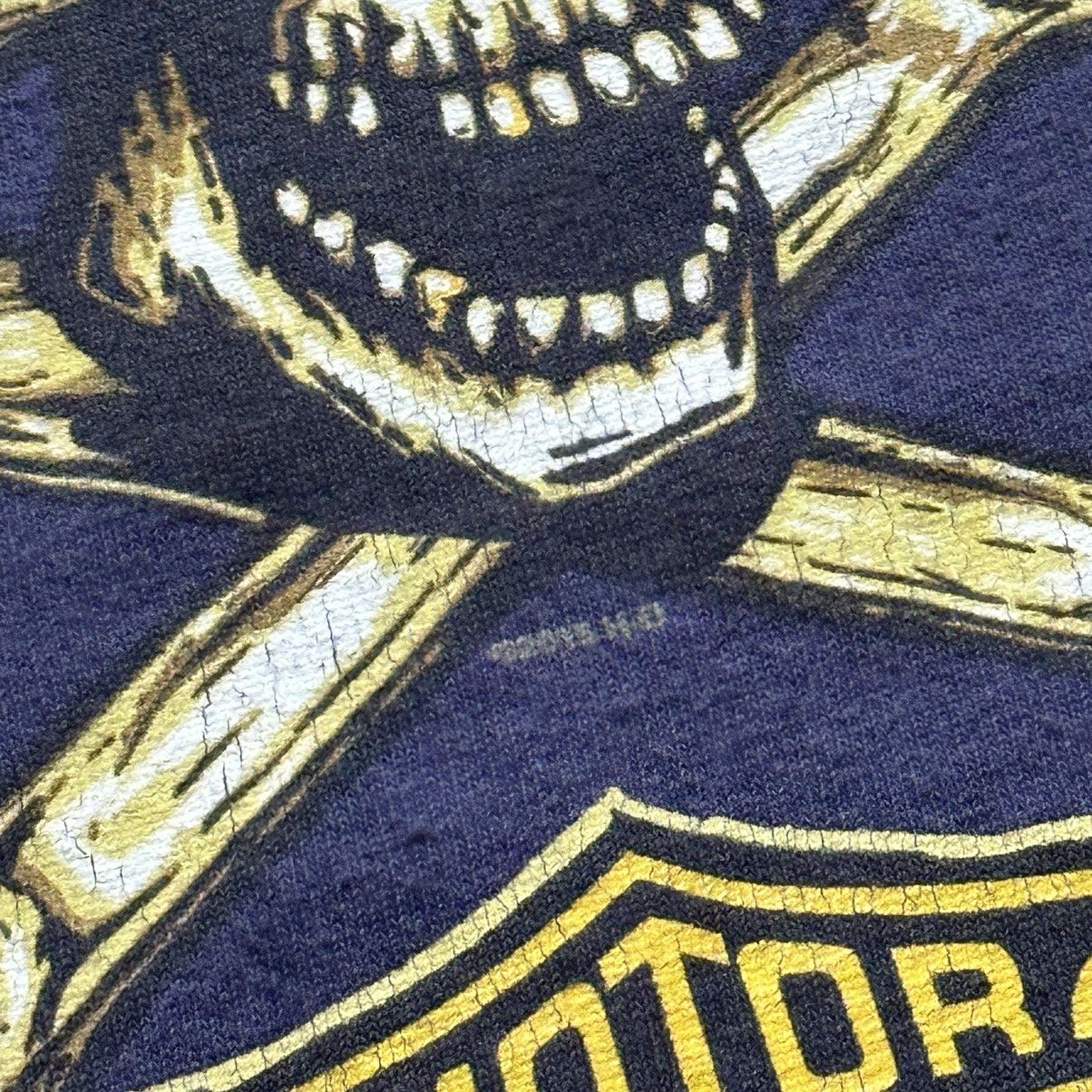 Vintage Harley Davidson Switzerland Blue T-shirt Men’s Size 2XL Size US XXL / EU 58 / 5 - 8 Thumbnail