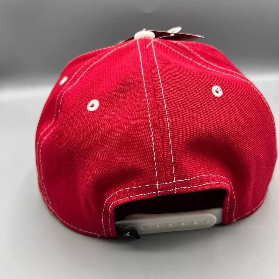 Jordan Brand Air Jordan Hat Men Red Embroidered Jumpman Snap Back Cap Size ONE SIZE - 7 Thumbnail