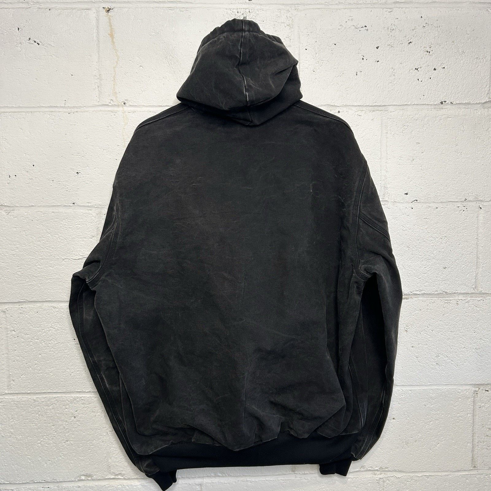 Carhartt Vintage Carhartt Thermal Hooded Jacket “Black” Budweiser J03 Size US L / EU 52-54 / 3 - 2 Thumbnail