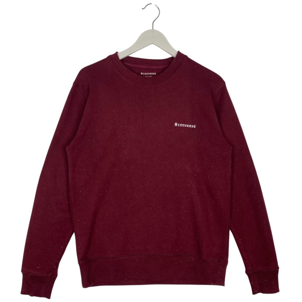 Vintage Converse All Star Crewneck Sweatshirt Red Size M