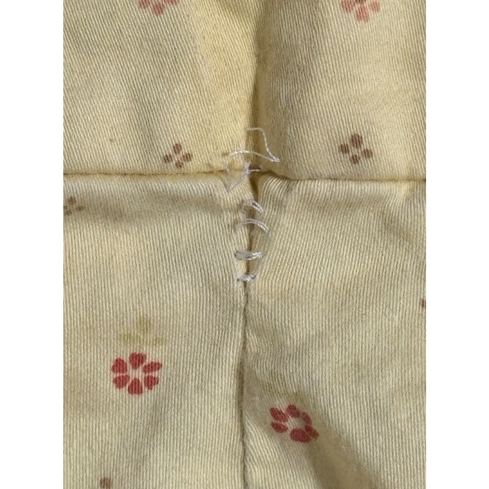Etro VINTAGE Real Clothes Pants Womens 8 High Rise Embroidered Floral Yellow 70s Boho Hippie Festival Beach 80s Flower Cottagecore Womens Size 30" / US 8 / IT 44 - 4 Thumbnail