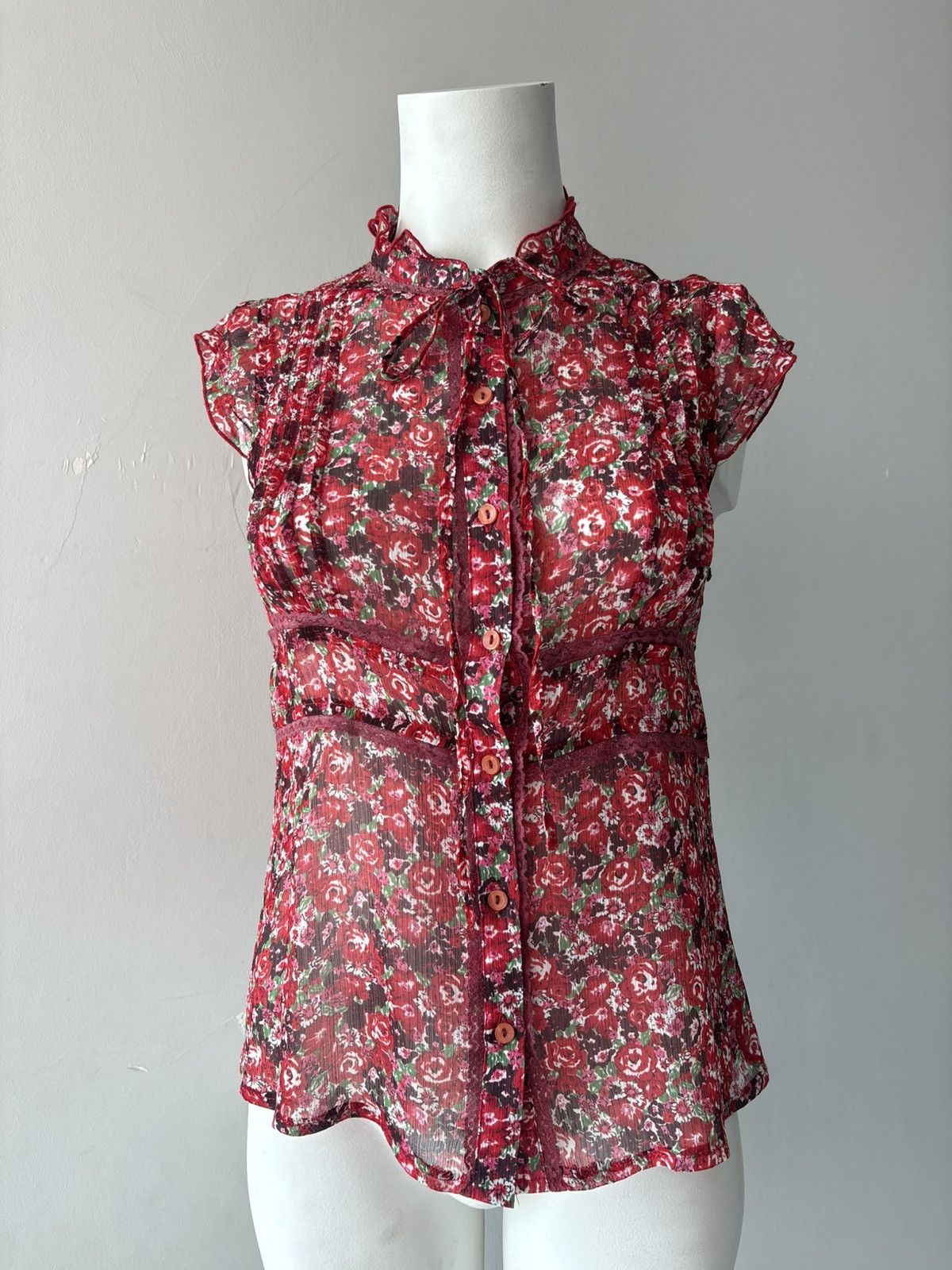 Vintage y2k blouse Size M / US 6-8 / IT 42-44 - 5 Thumbnail