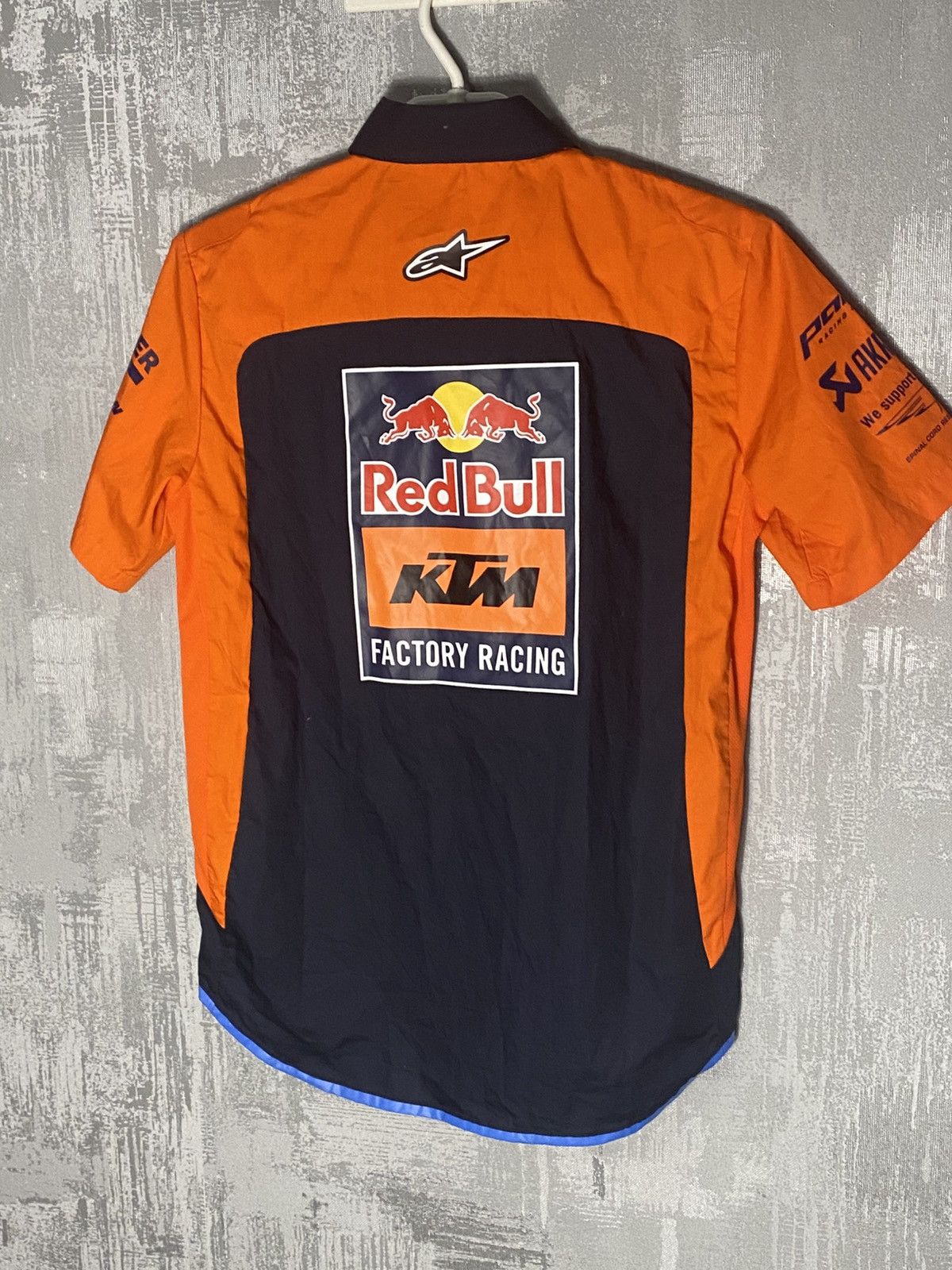 Alpinestars × Red Bull Red Bull KTM Factory Alpinestars Racing Button Up Shirt S-XC Size US XS / EU 42 / 0 - 7 Thumbnail