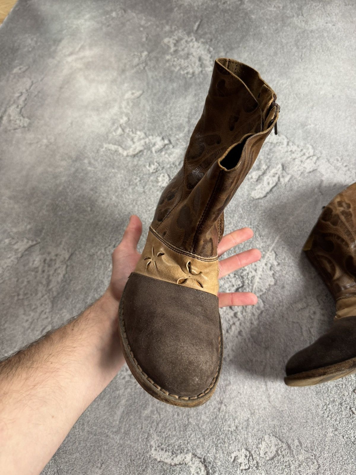 MoMA MOMA 38.5 wester cowboy shoes boots avantgarde retro Size US 8.5 / IT 38.5 - 8 Thumbnail