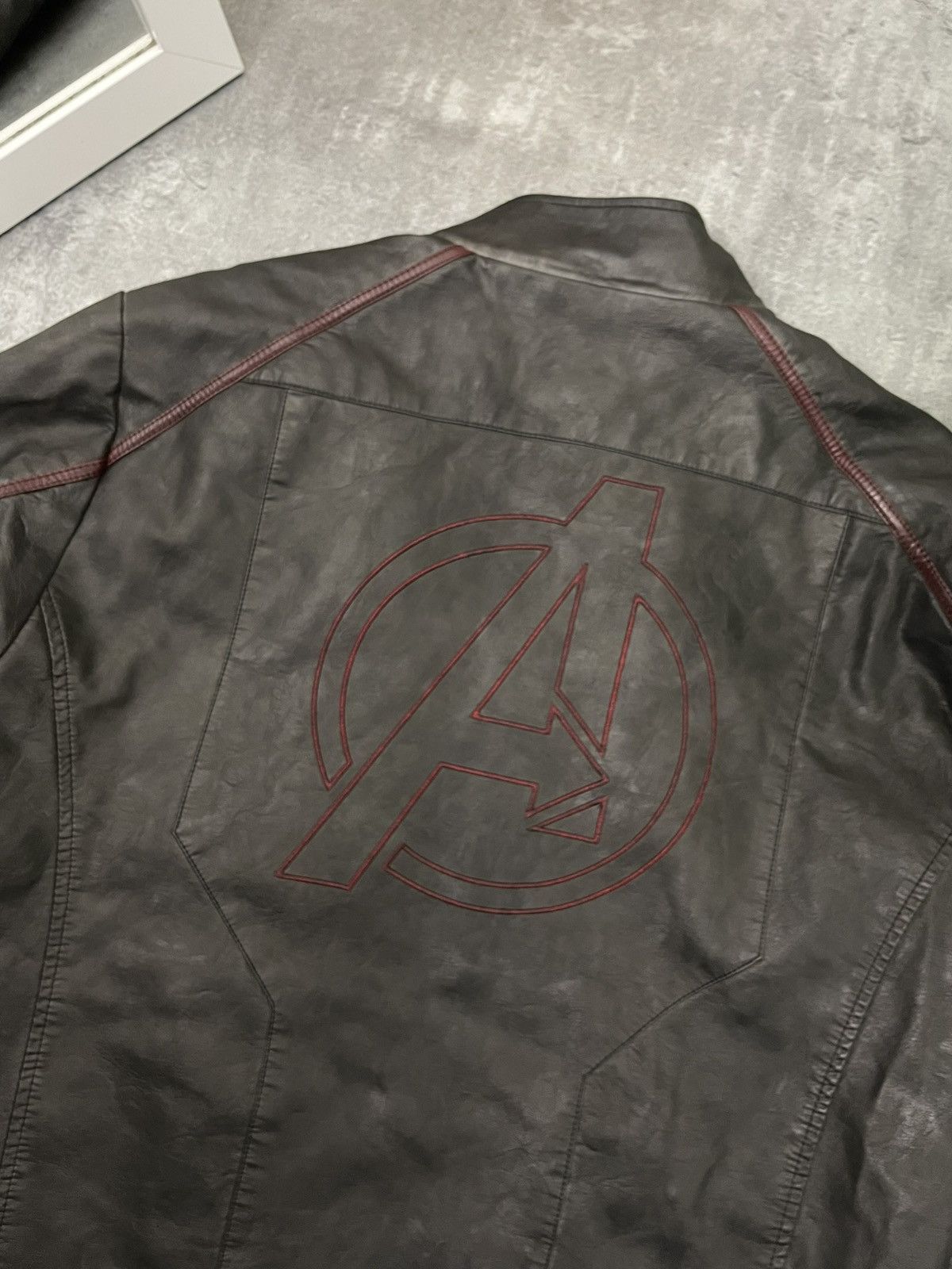 Marvel Comics Marvel Avengers Official Licensed Product Leather Jacket Size US L / EU 52-54 / 3 - 5 Thumbnail