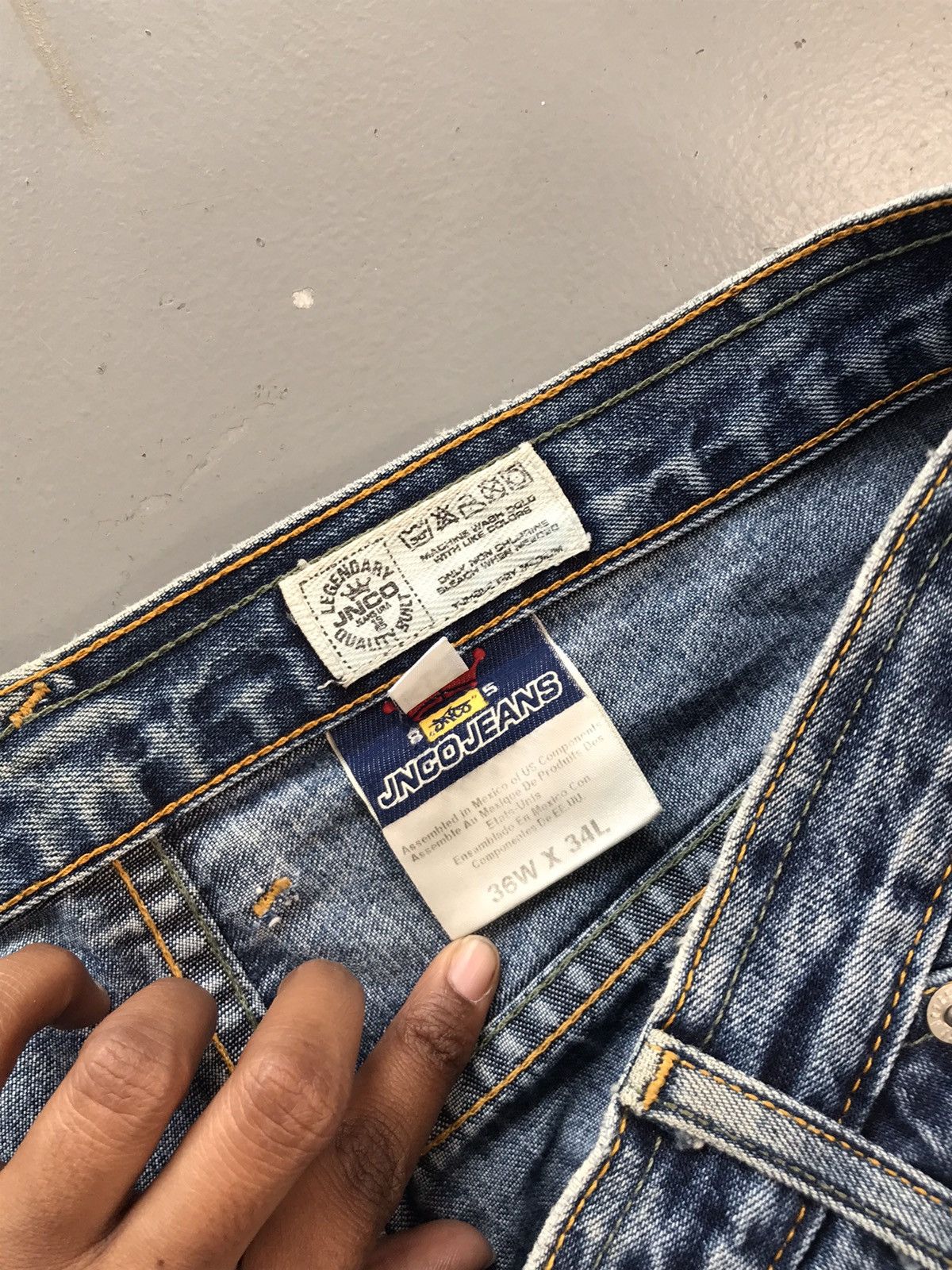 JNCO × Vintage Vintage Jnco baggy fit carpenter denim Size US 36 / EU 52 - 7 Thumbnail