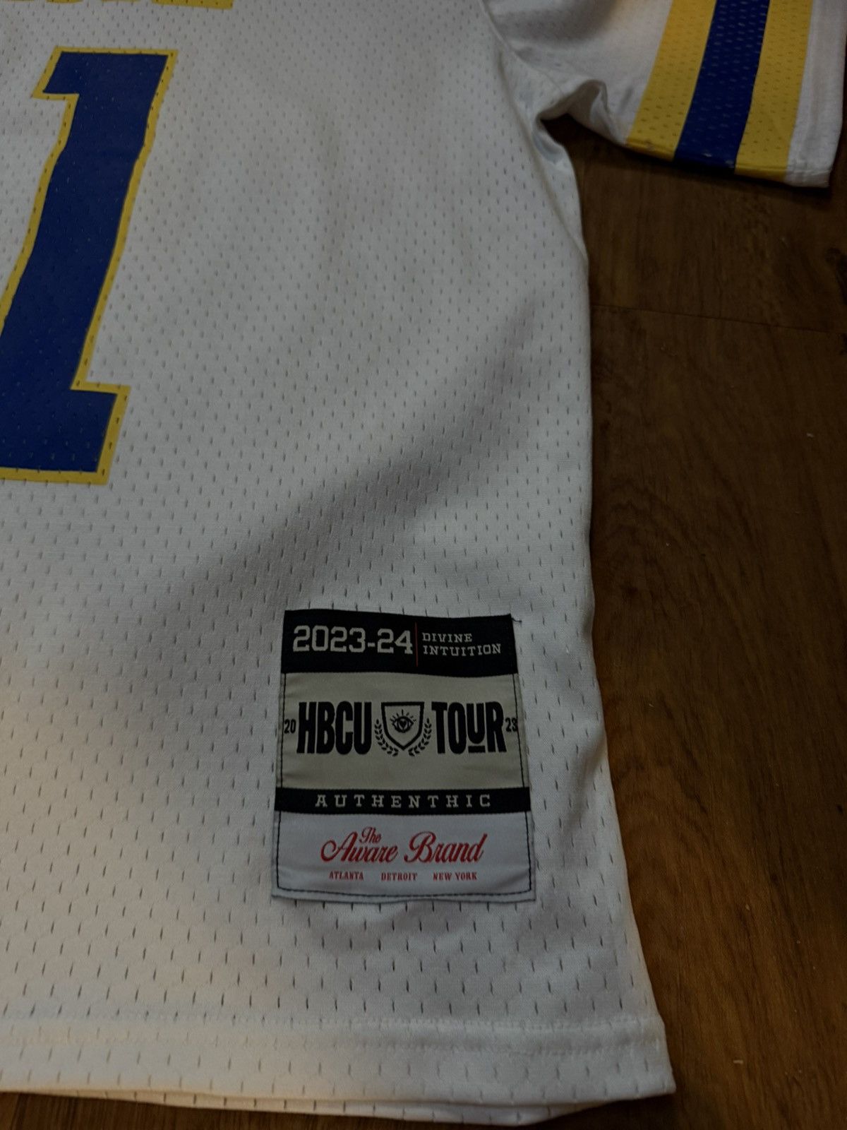 Other THE AWARE BRAND HBCU TOUR 111 JERSEY Size US XL / EU 56 / 4 - 2 Thumbnail