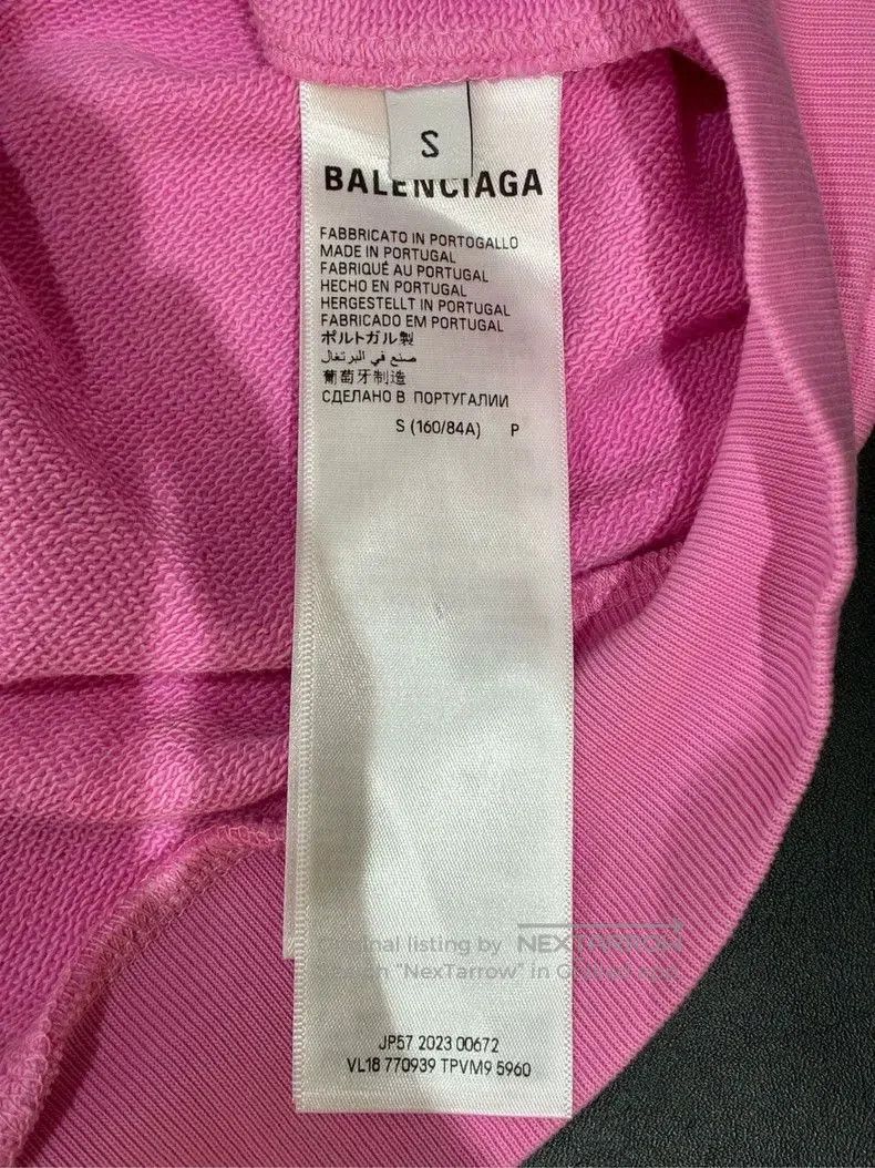 Balenciaga Balenciaga 24SS Pink Flame Zip Hoodie. Size US S / EU 44-46 / 1 - 3 Thumbnail