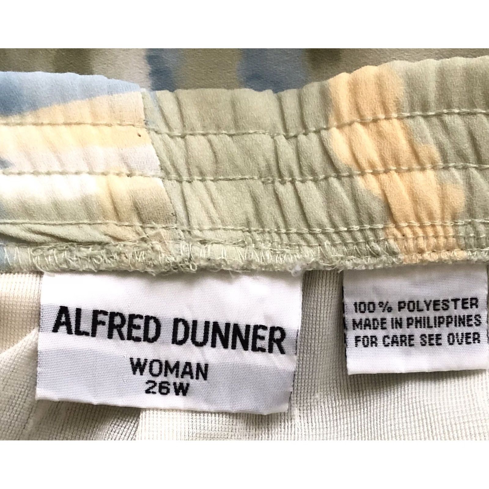 Vintage Alfred Dunner Midi Skirt 24W - Geometric Pattern - Casual, Workwear, Spring/Summer Size 42" / US 20 - 4 Thumbnail