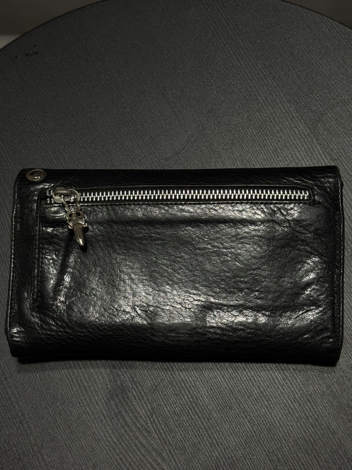 Chrome Hearts Chrome Hearts - Wave Crossball Leather Wallet Size ONE SIZE - 8 Thumbnail