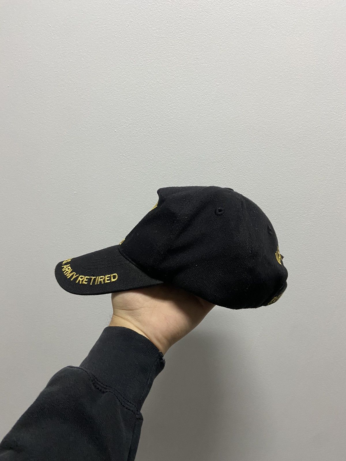 Vintage U.S. Army Retired big logo cap vintage Size ONE SIZE - 3 Thumbnail