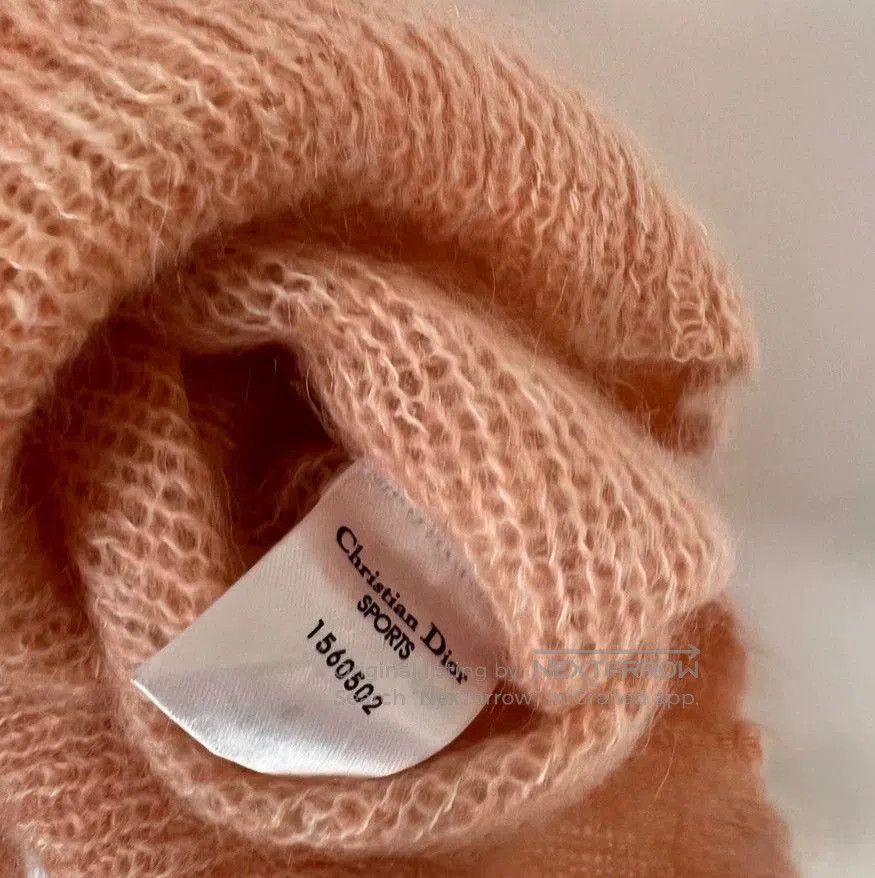 Dior christian dior soft pink knit sweater. Size US M / EU 48-50 / 2 - 4 Thumbnail