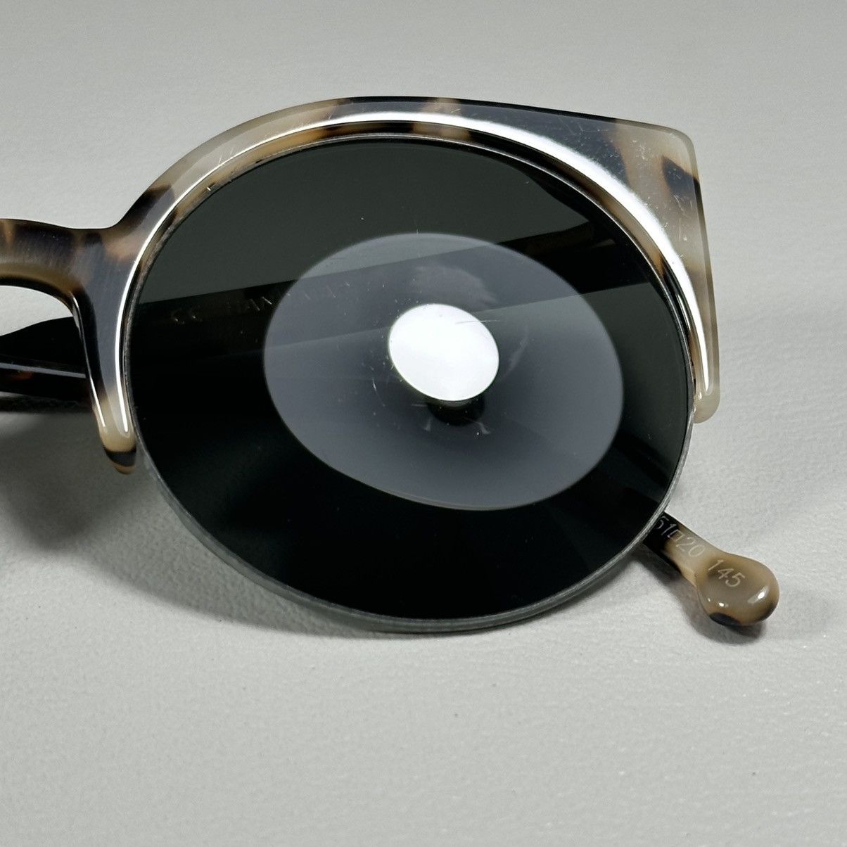 Retrosuperfuture by RETROSUPERFUTURE 285/3A Lucia Cat Eye Round Sunglasses Size ONE SIZE - 8 Thumbnail