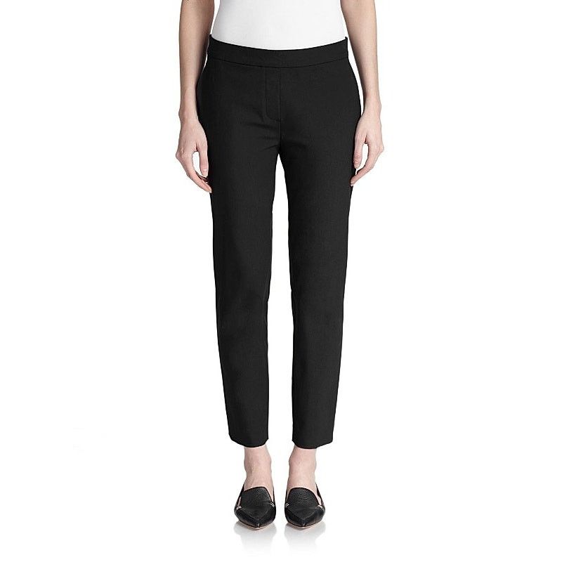 Theory Theory Black Stretch Thaniel Approach Slim Pull-On Pants 4 Size 27" / US 4 / IT 40 - 1 Thumbnail