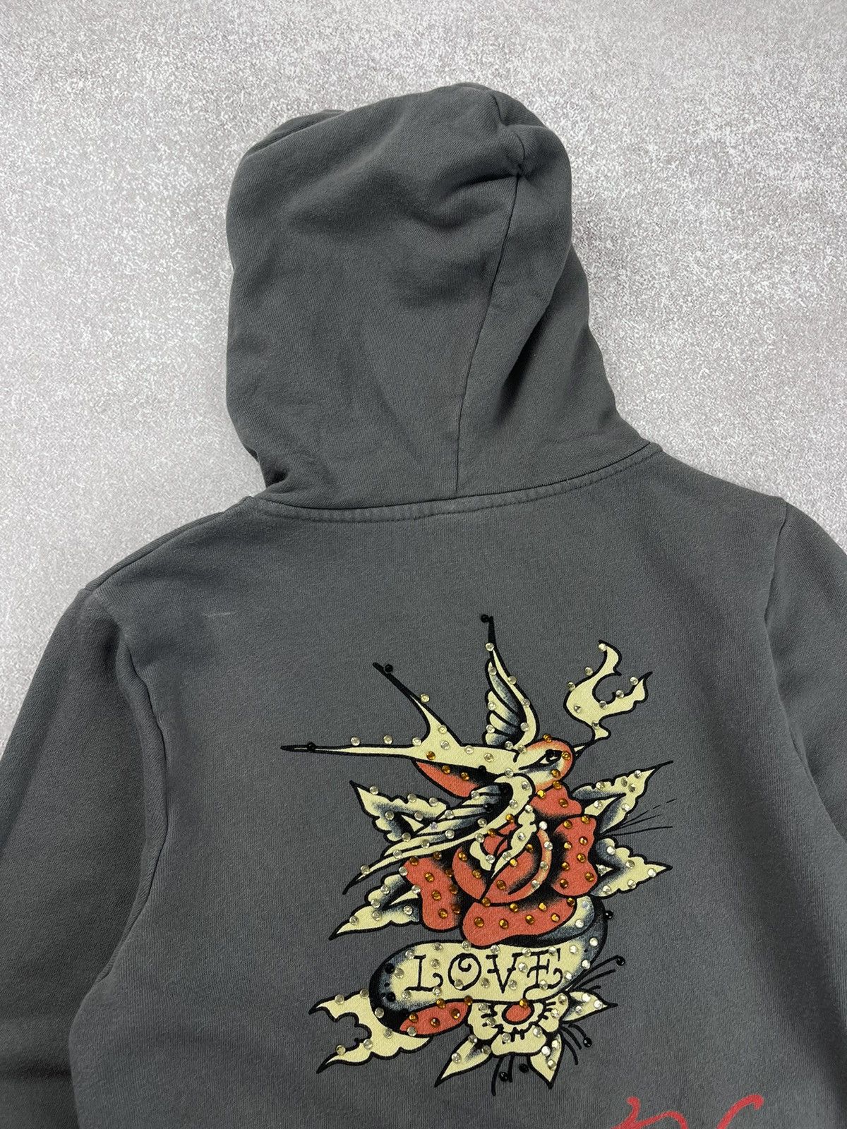 Christian Audigier × Ed Hardy × Vintage Vintage Y2k Ed Hardy by Christian Audigier Hoodie Japan Size M / US 6-8 / IT 42-44 - 16 Thumbnail